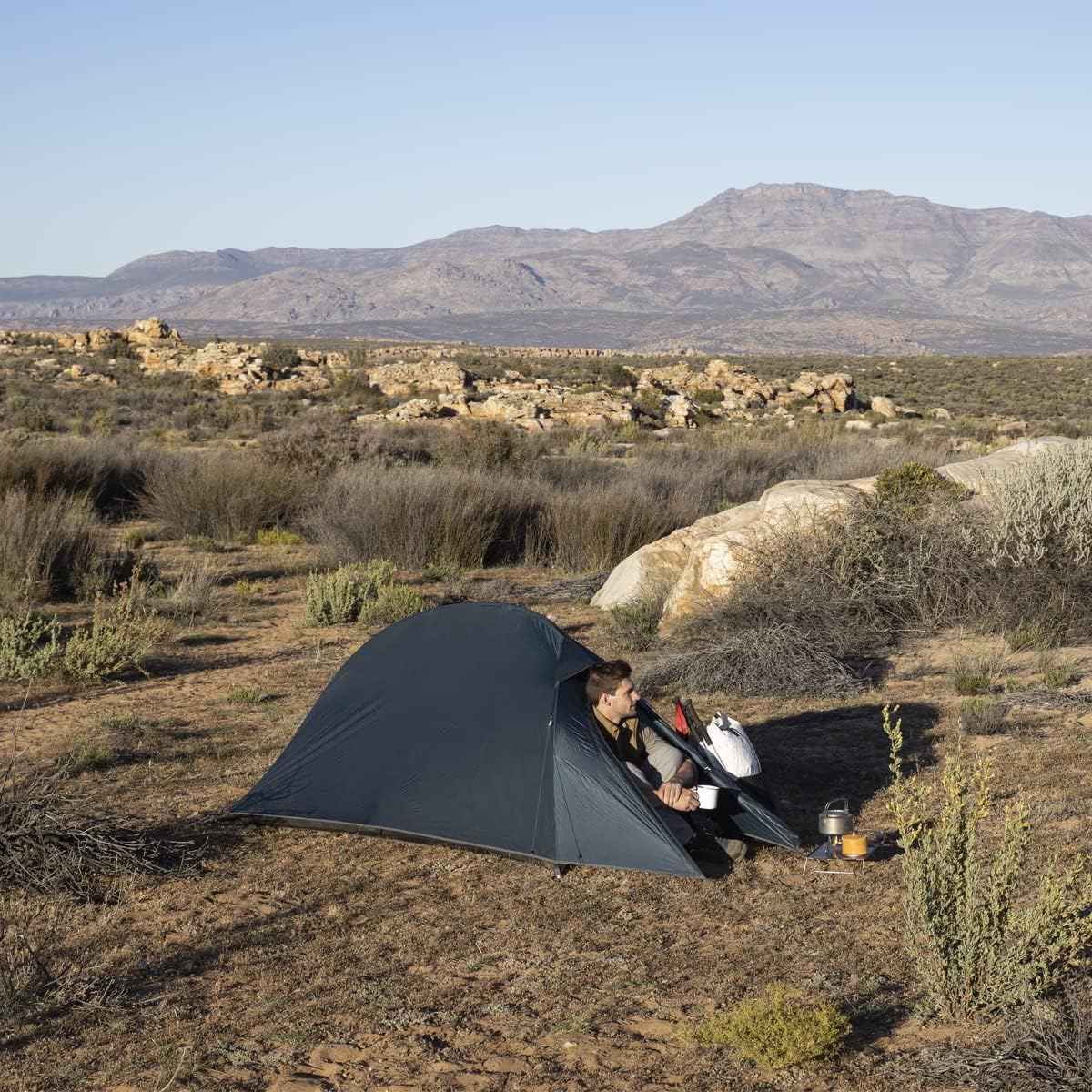 Naturehike Cloud Up Base/Pro/UL Zelt 1 Personen Ultraleichtes Campingzelt Wasserdicht & Winddicht Kuppelzelt mit Kleinem Packmaß, Einfacher Aufbau Trekkingzelt für Wandern Bikepacking Outdoor Reisen – Bild 8