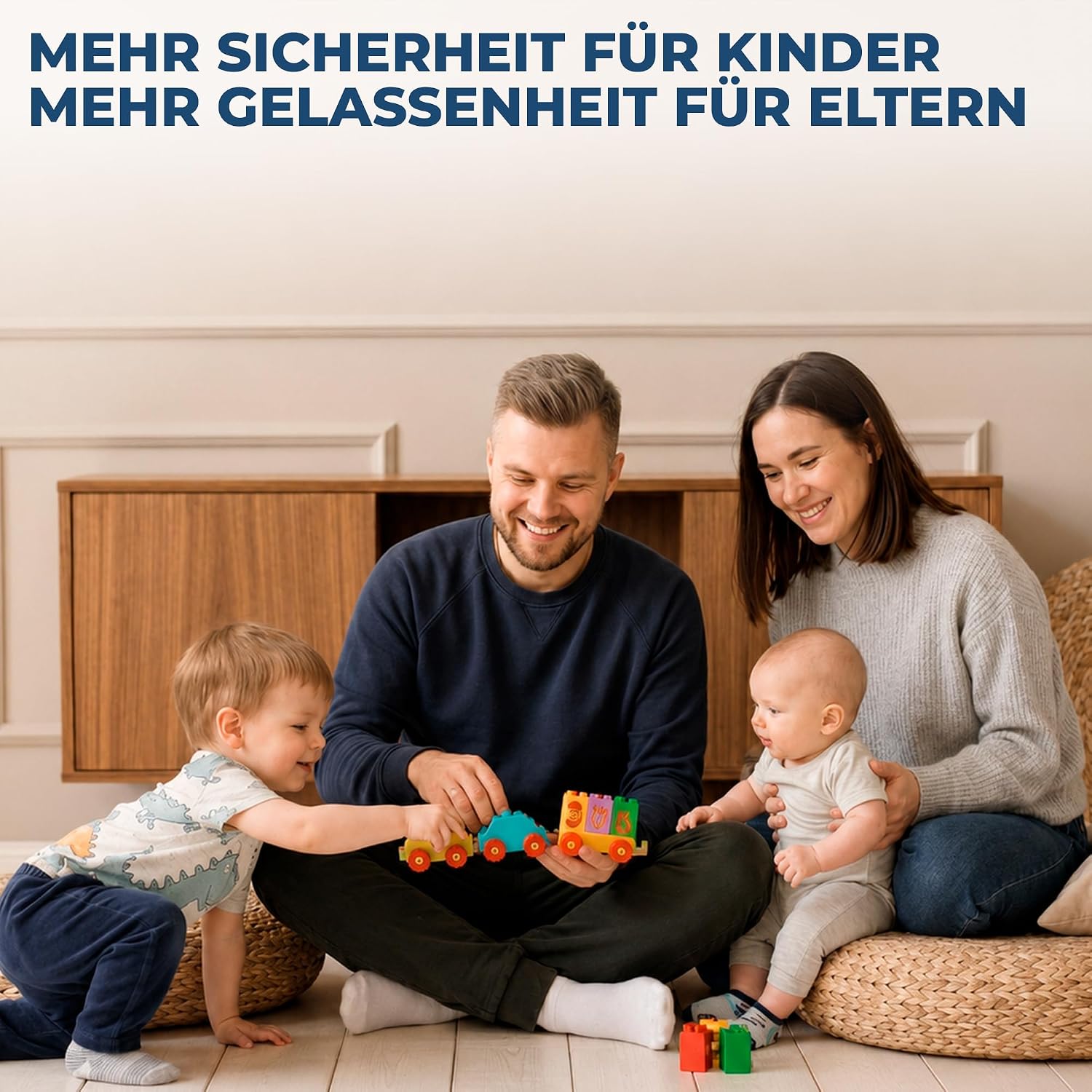 Hoffenbach 20x Steckdosen Kindersicherung – Steckdosensicherung mit Drehmechanik – Schutz für Babys & Kinder – Steckdosenschutz verhindert Unfälle & Stromschläge – Steckdose Kinderschutz – Weiß – Bild 10
