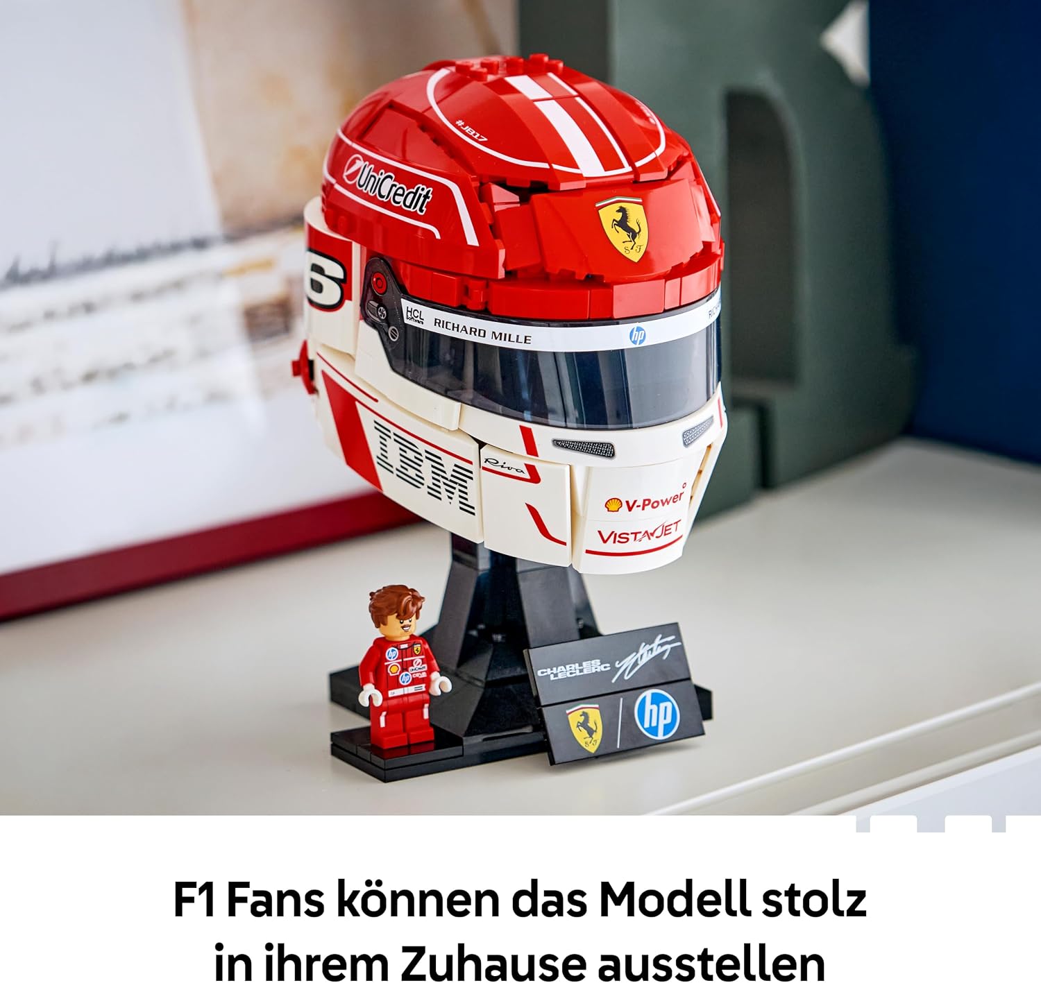 LEGO Editions Scuderia Ferrari HP Charles Leclerc Helm 43014 – Bild 6