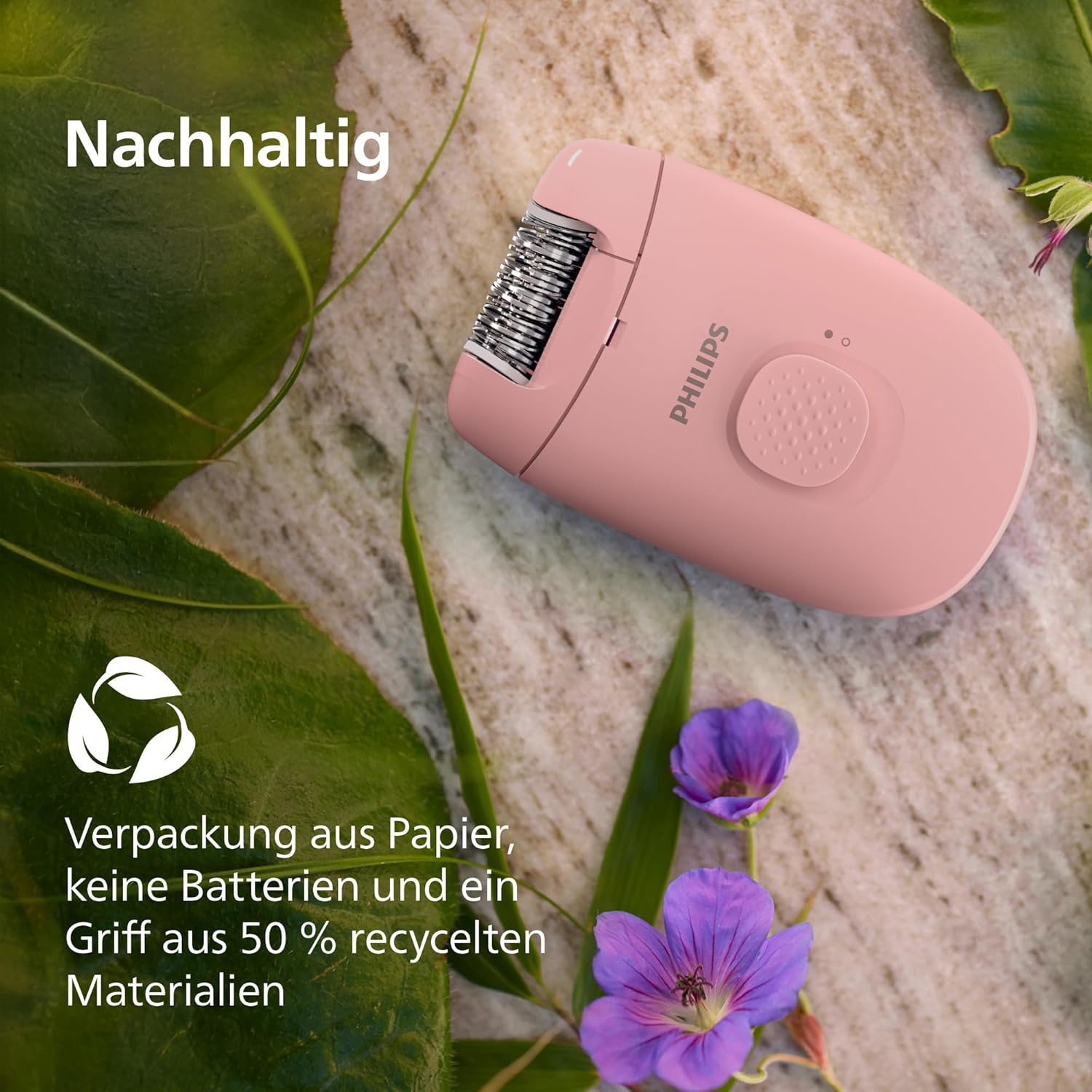 Philips Epilierer Series 2000, kabelgebundener Epilierer, Haarentfernungsgerät, Modell BRE229/00, Schwarz – Bild 6