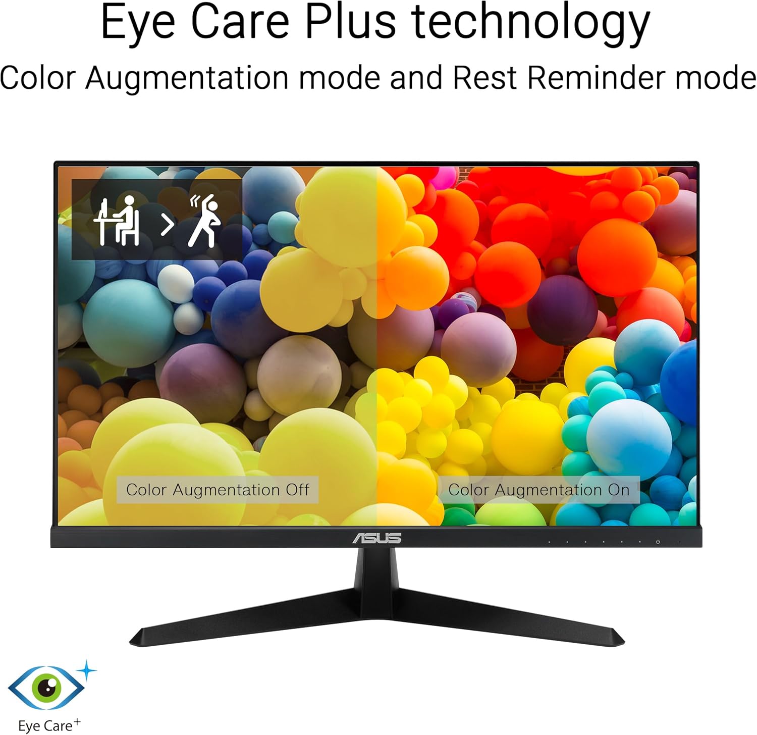 ASUS VY249HGR 24 Zoll Full HD IPS 120Hz Eye Care Monitor – Bild 6