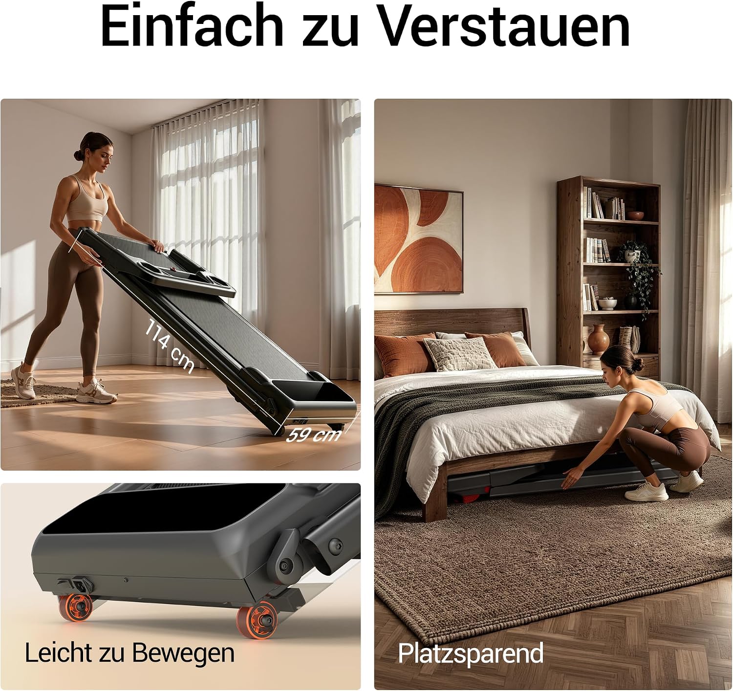 CURSOR Laufband für Zuhause mit Steigung Auto – Bild 6