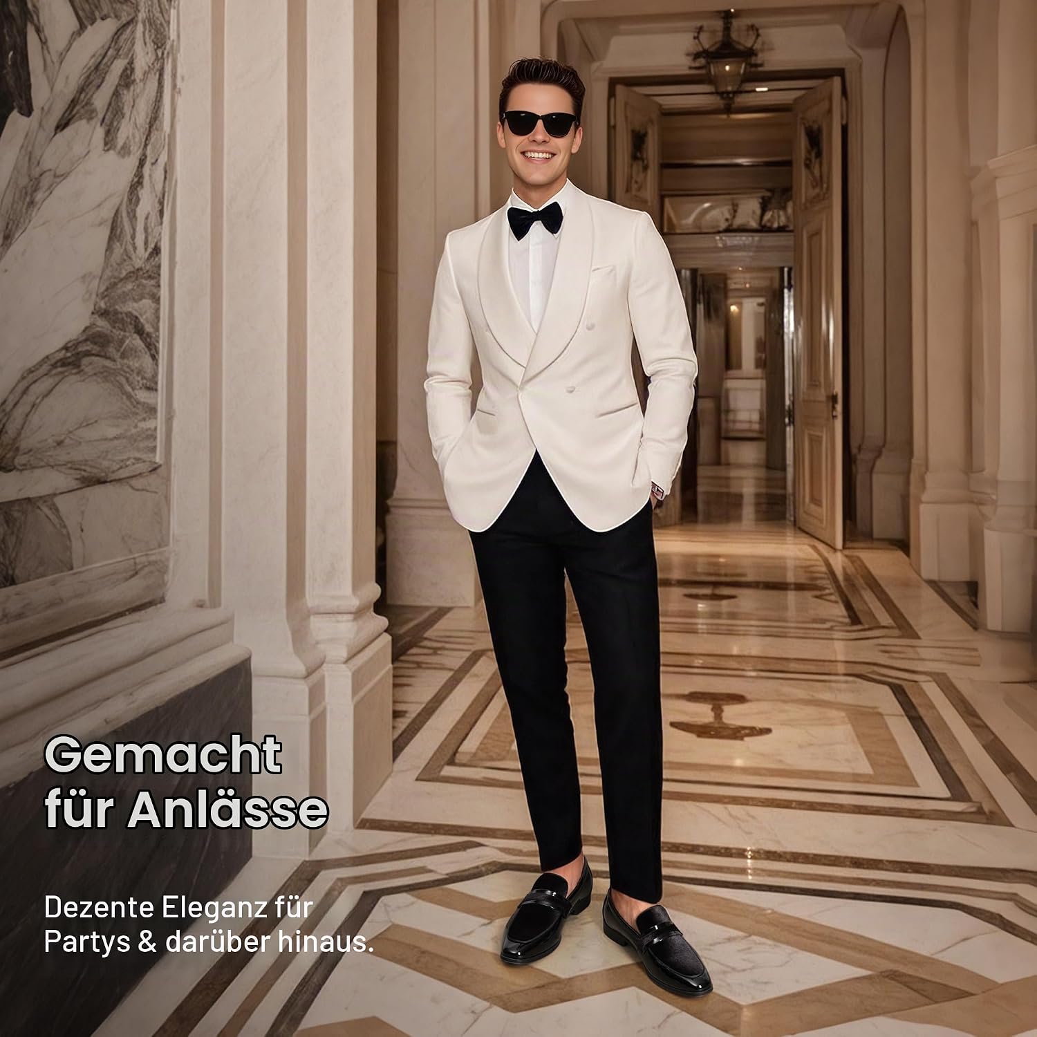 Bruno Marc Herren Festliche Abendschuhe Loafers – Bild 7