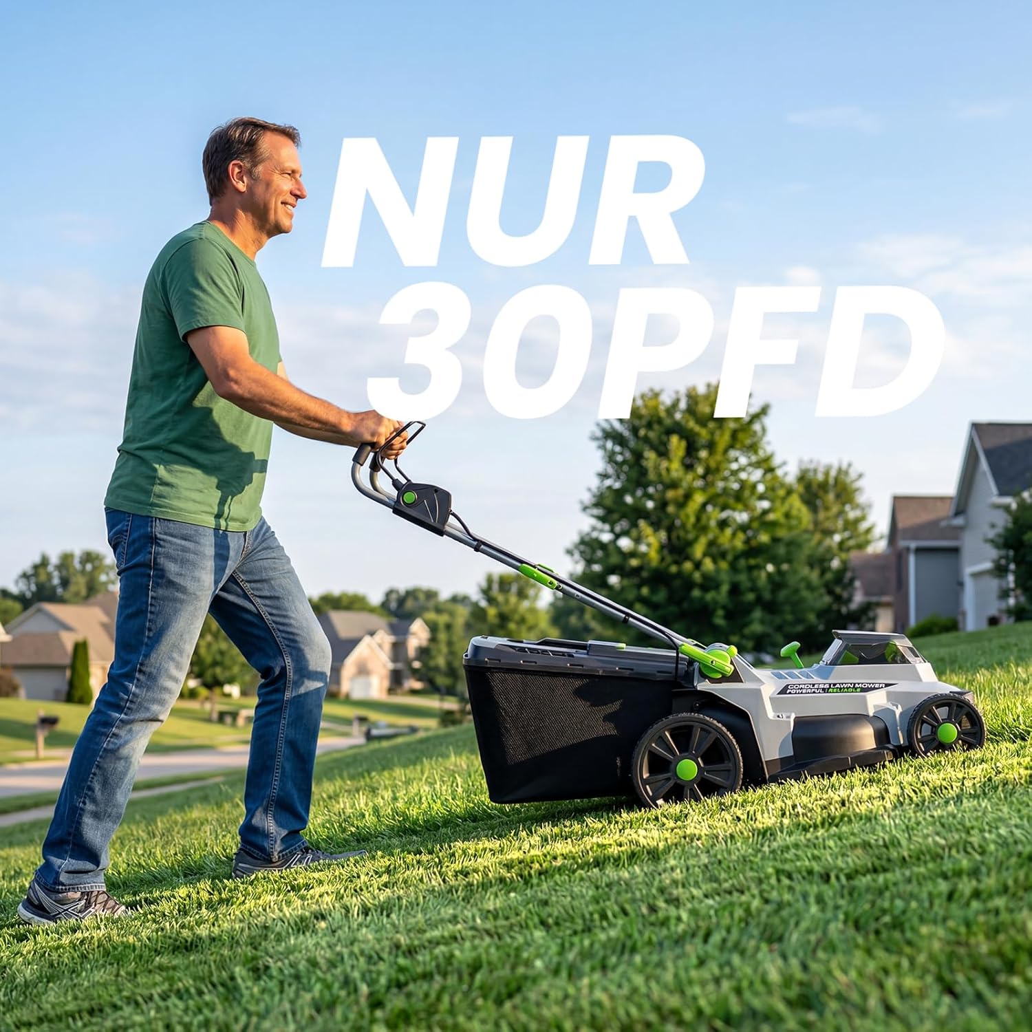 ETOOLAB Akku-Rasenmäher 40V, 42cm, Brushless, bis 400-600 m², Für Garten – Bild 8