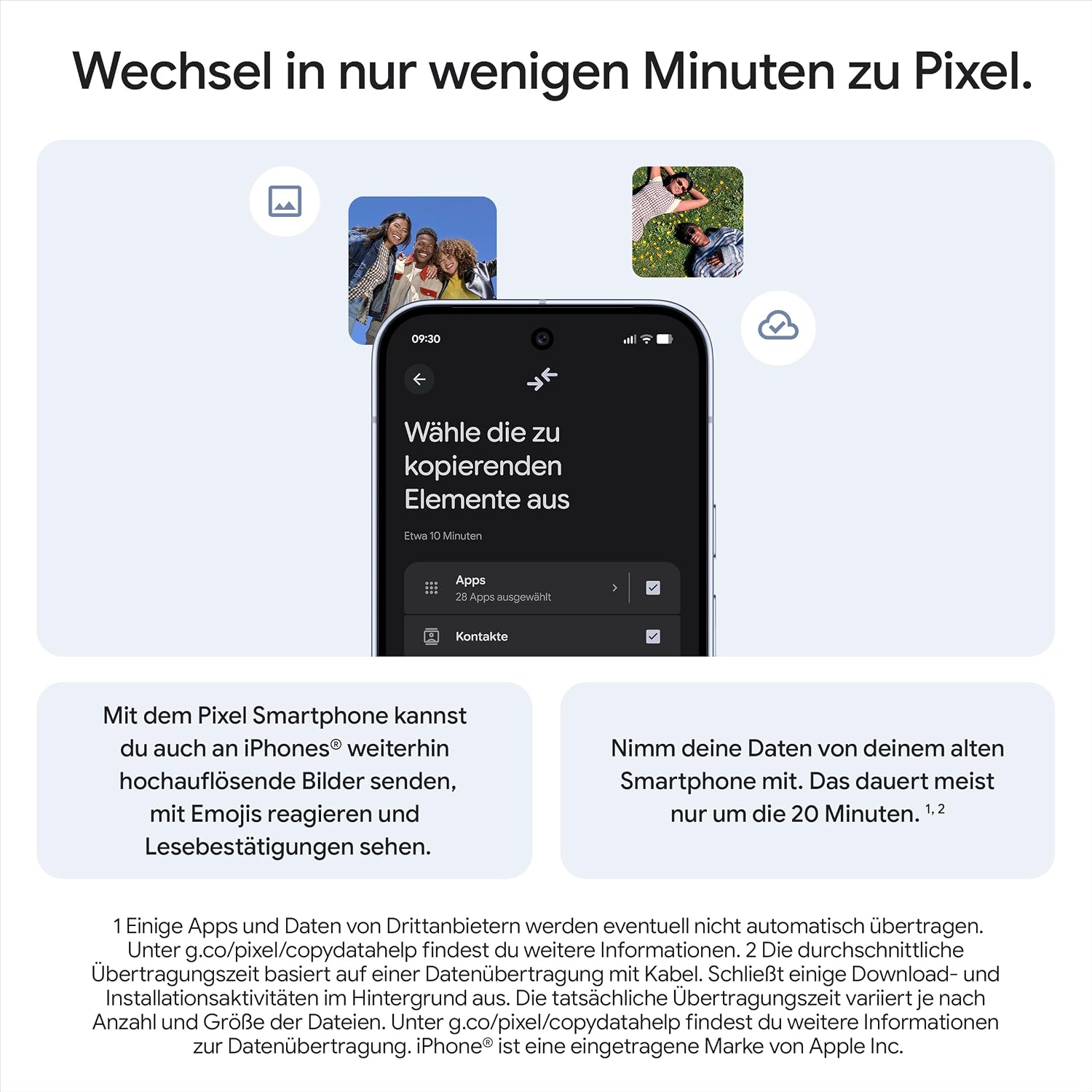 Google Pixel 10 Pro XL – Android-Smartphone ohne SIM-Lock, mit Gemini, Dreifach-Rückkamera, mehr als 24 Stunden Akkulaufzeit und 6,8 Zoll großem Super Actua-Display – Obsidian, 256GB – Bild 10