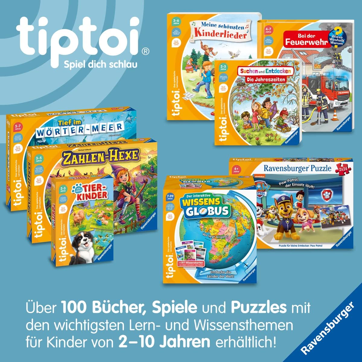 Ravensburger tiptoi Stift 00110 - Das spielerische Lernsystem, Lernspielzeug für Kinder ab 2 Jahren - Der Stift – Bild 7