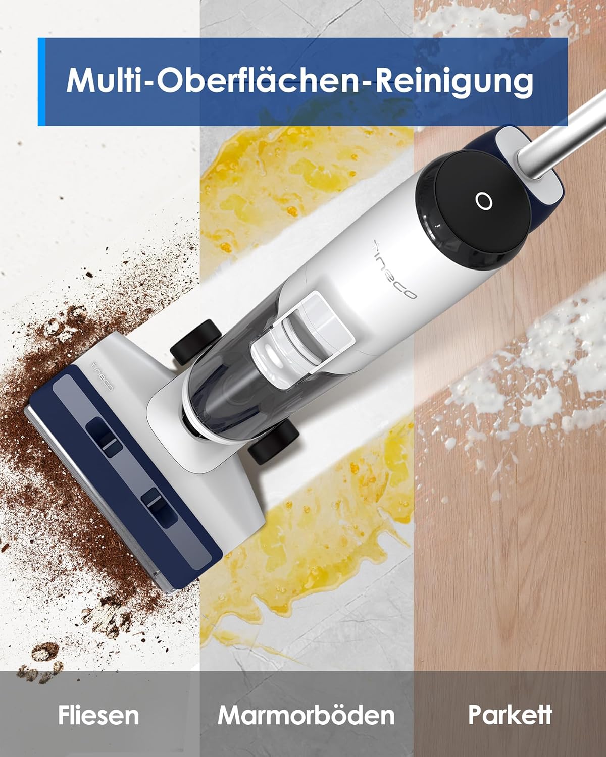 Tineco iFLOOR 5 Breeze Complete Nass-Trockensauger, Selbstreinigung – Bild 6