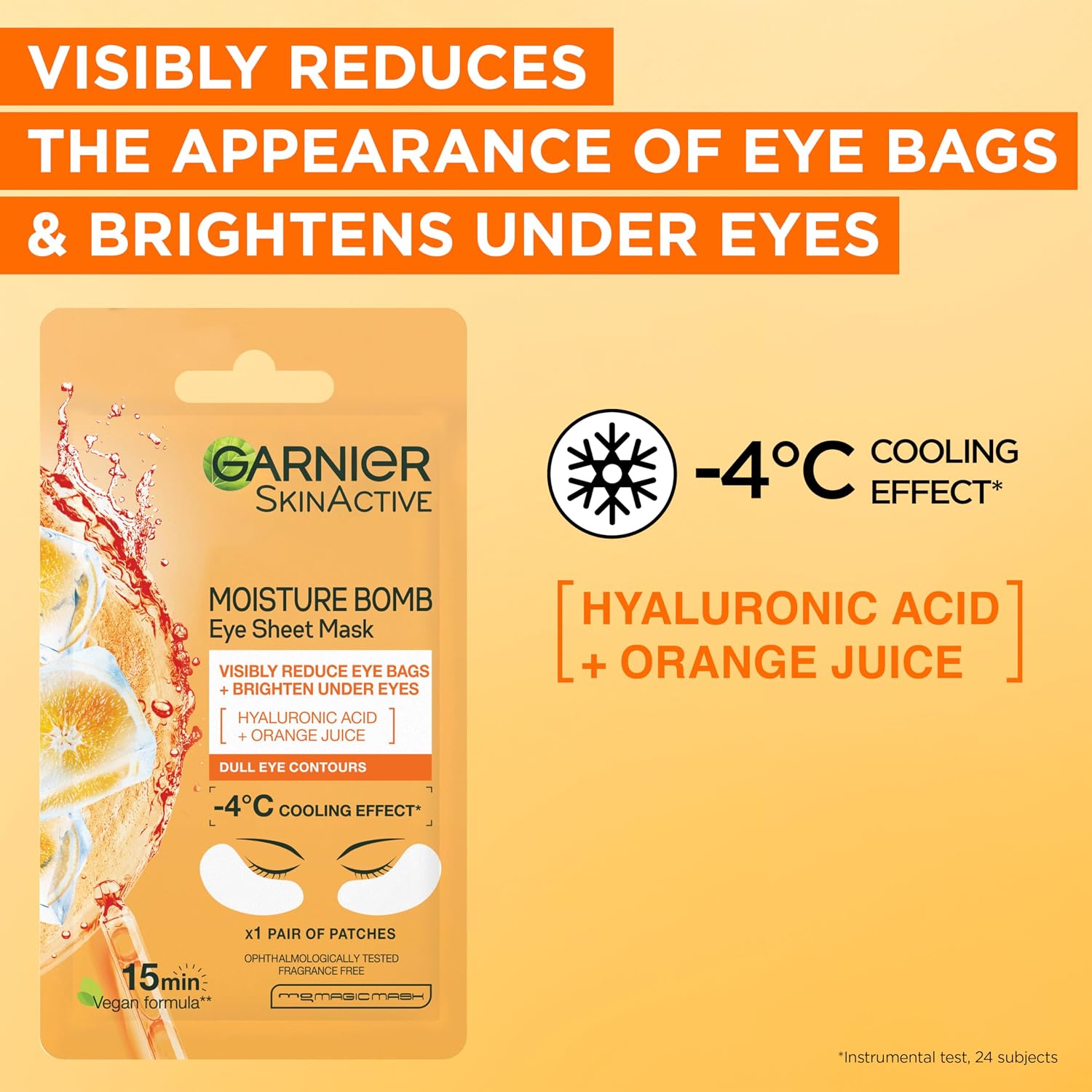 Garnier Tuchmasken-Set, Gesichtsmaske für Gesicht und Augen, Mit Frische- und Feuchtigkeits-Boost für verschiedene Hautbedürfnisse, SkinActive Discovery Collection, 5 Tuchmasken – Bild 5