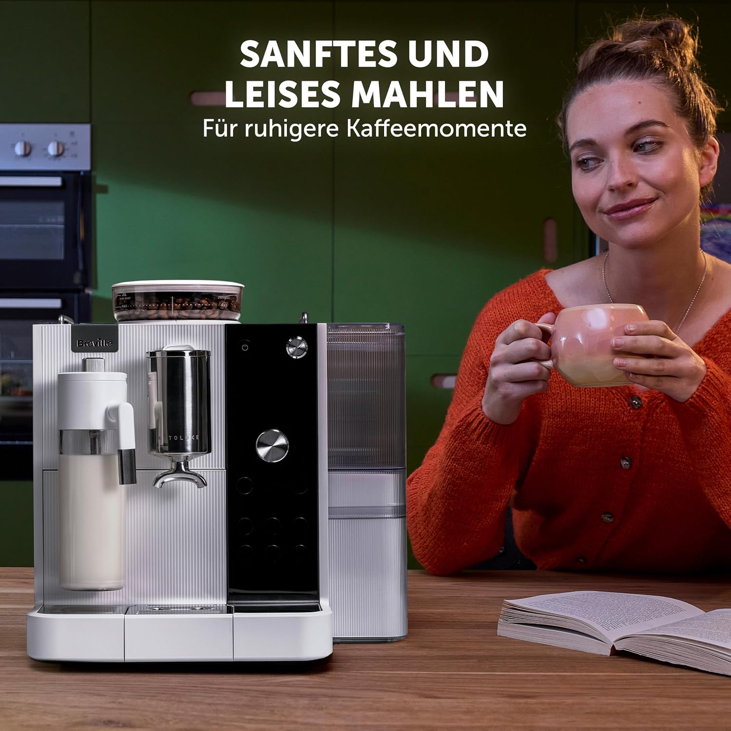 Breville Prima Latte AutoLuxe Espressomaschine, Weiß – Bild 6