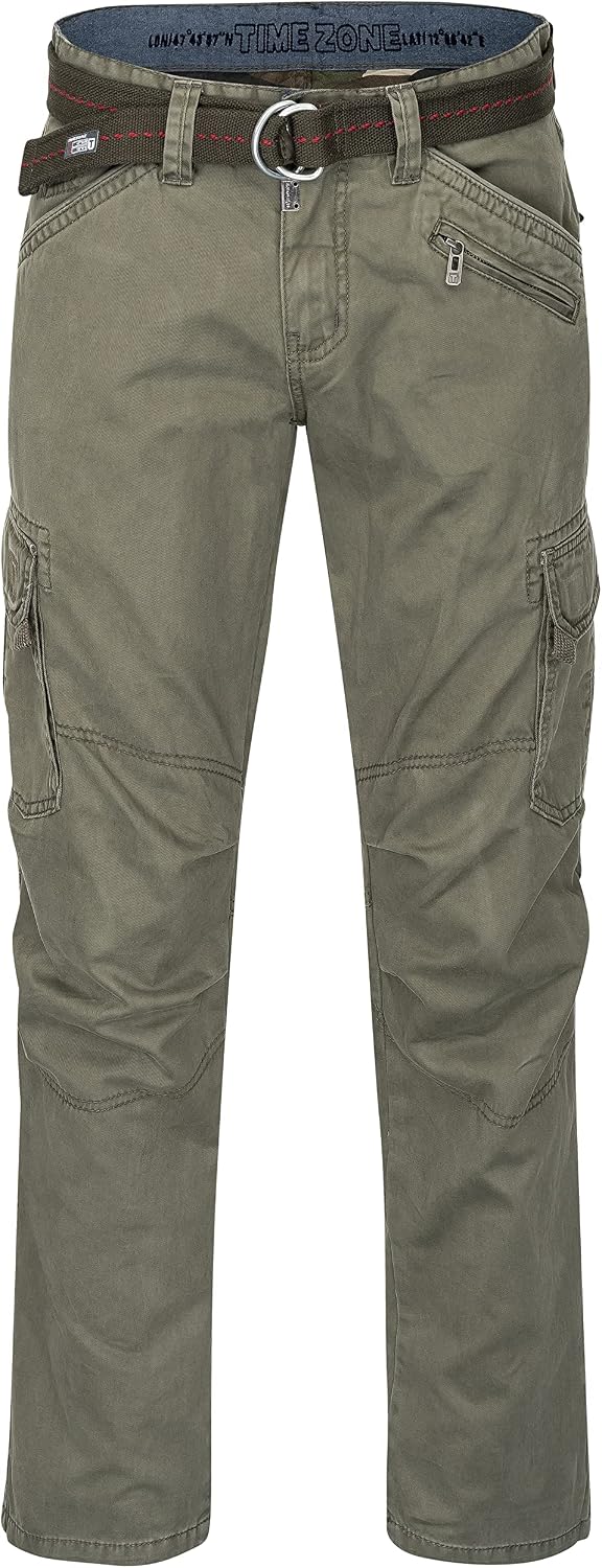 Timezone BenitoTZ Herren Cargohose Benito mit Stoffgürtel – Bild 4