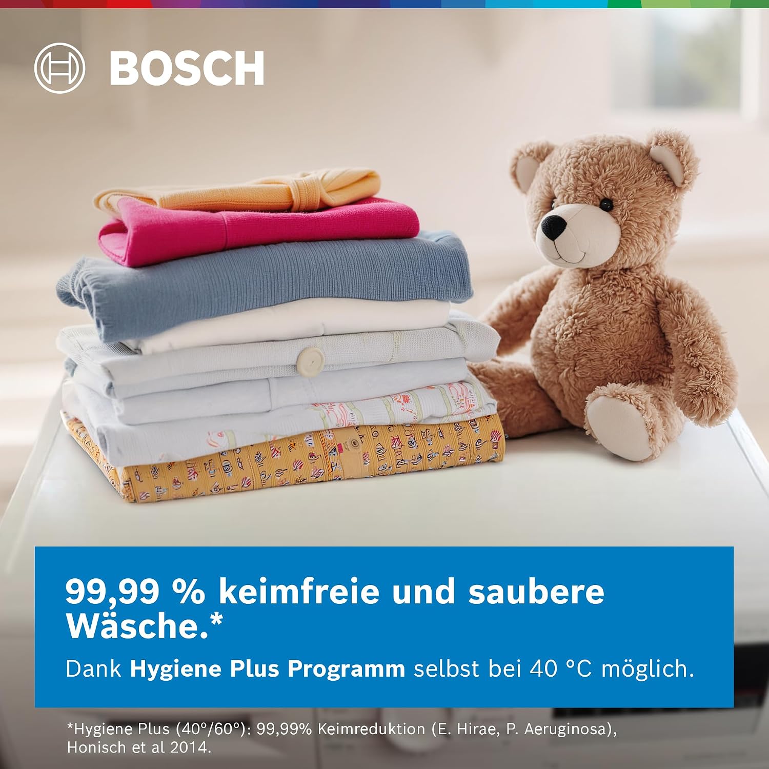 Bosch Serie 4 Waschmaschine 8 kg 1400 UpM Faltenreduzierung WAN282K4 – Bild 3