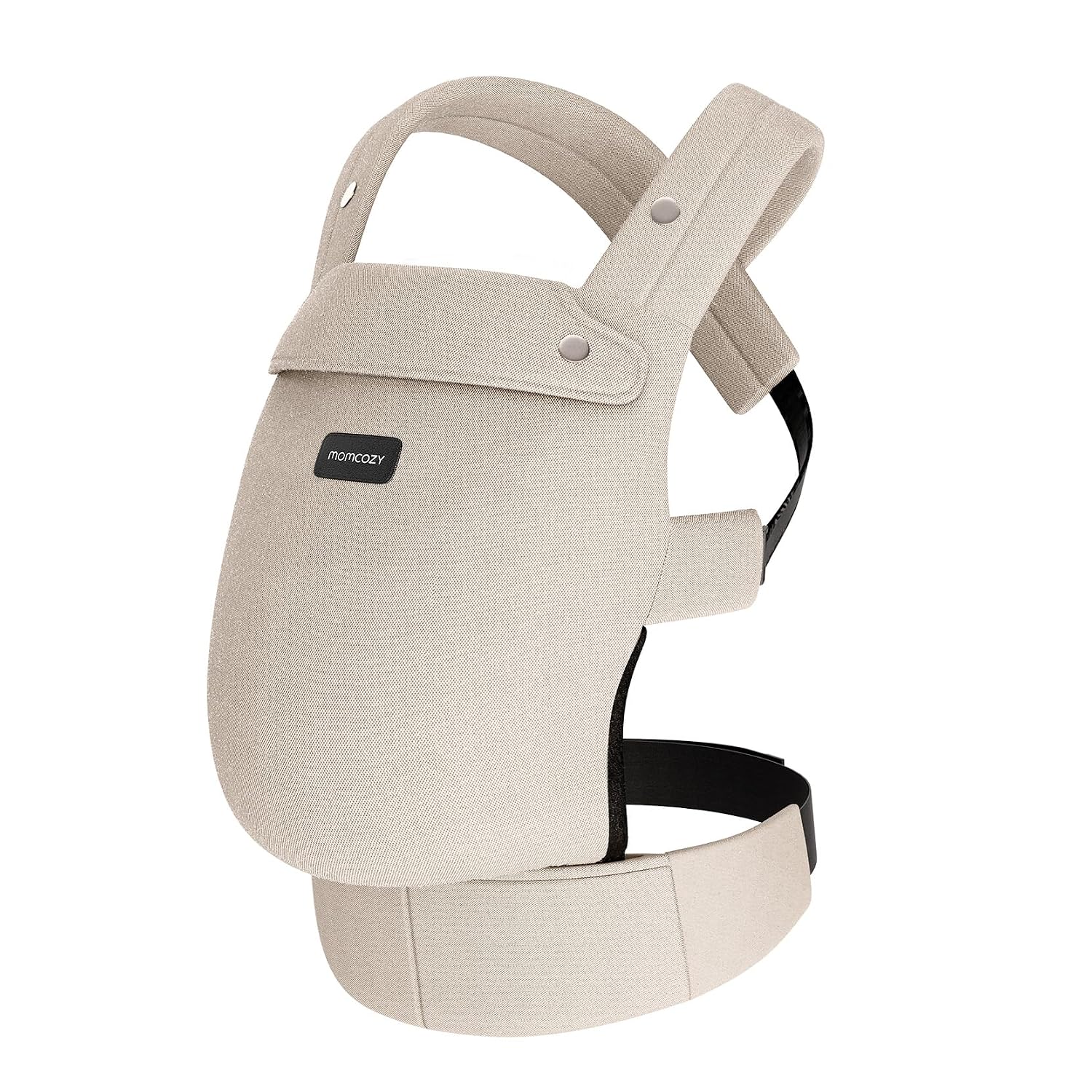Momcozy Babytrage 100% Baumwolle ab Geburt, Khaki – Bild 9