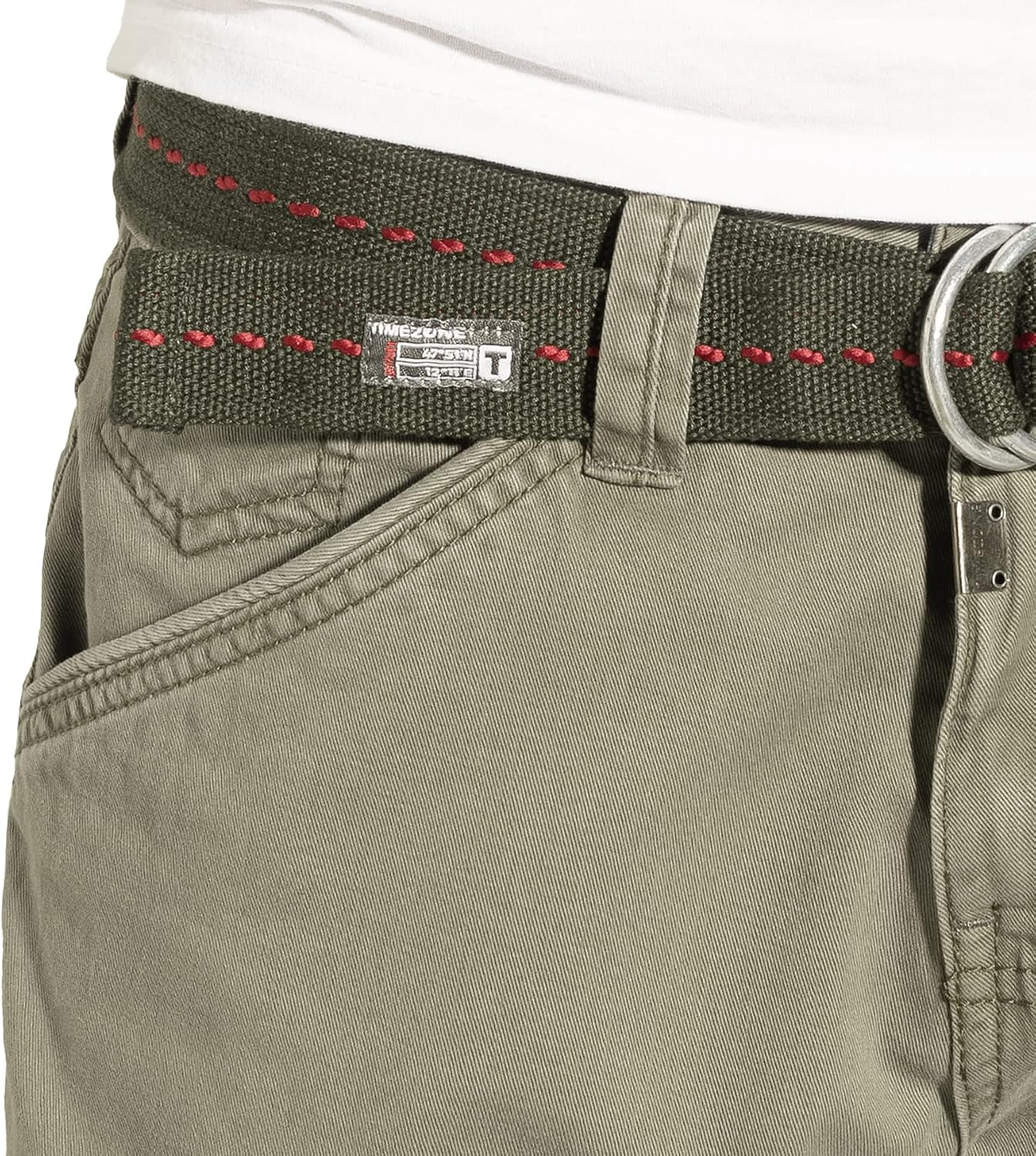Timezone BenitoTZ Herren Cargohose Benito mit Stoffgürtel – Bild 7