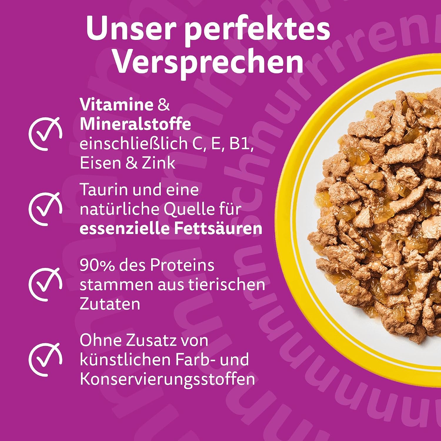 Whiskas 7+ Katzenfutter Geflügel Auswahl in Gelee, 12x85g (4 Packungen) – Hochwertiges Nassfutter ab dem 7. Lebensjahr in 48 Portionsbeuteln – Für die Bewahrung der Vitalität – Bild 4