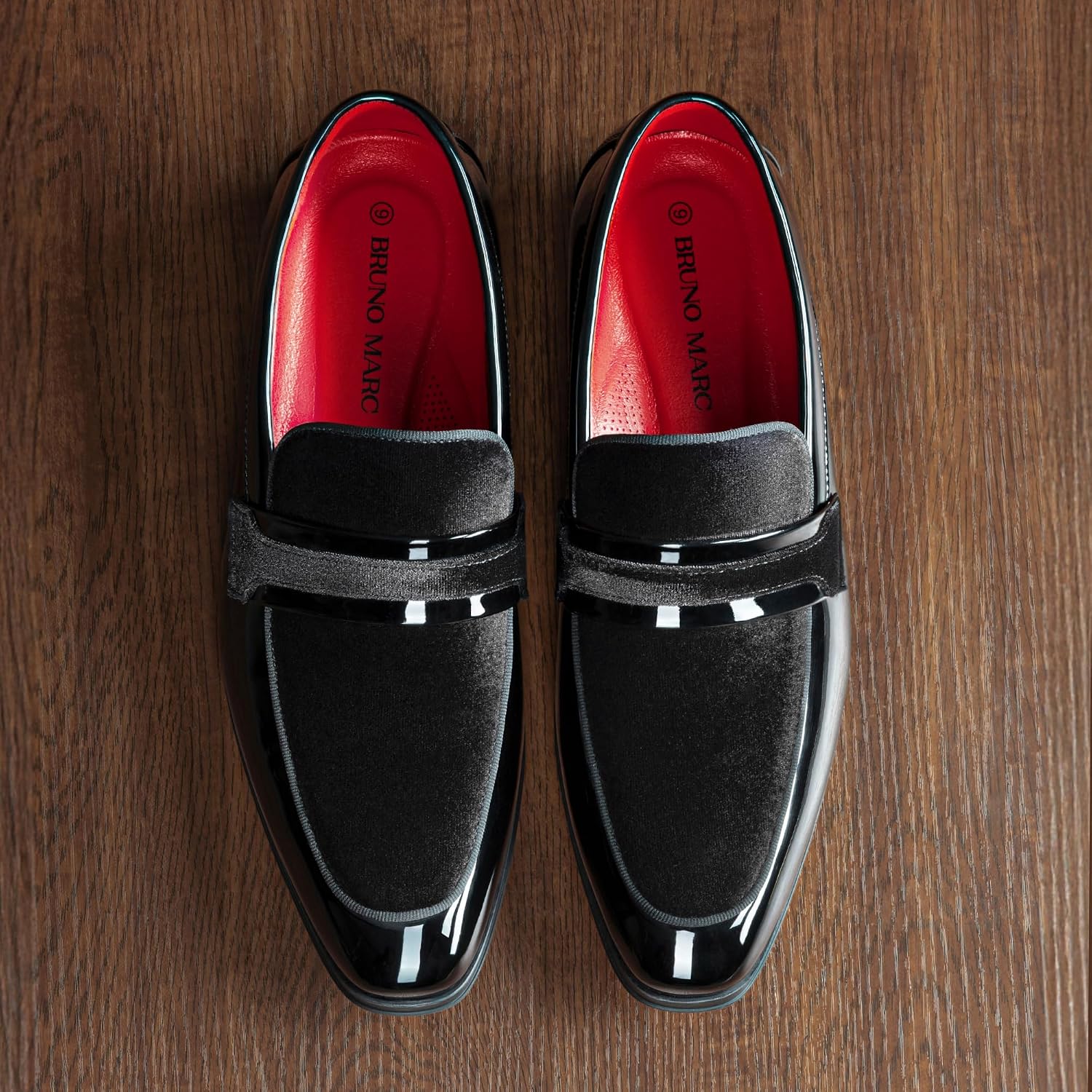 Bruno Marc Herren Festliche Abendschuhe Loafers – Bild 3
