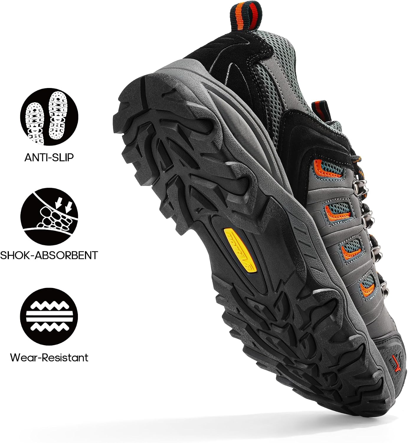 NORTIV 8 Herren Wanderschuhe Trail – Bild 4