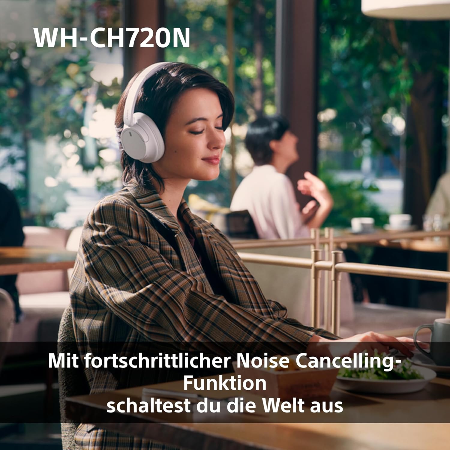 Sony WH-CH720N Kabelloser Bluetooth-Kopfhörer mit Noise Cancelling - bis zu 35 Stunden Akkulaufzeit und Schnellladefunktion - Schwarz – Bild 4