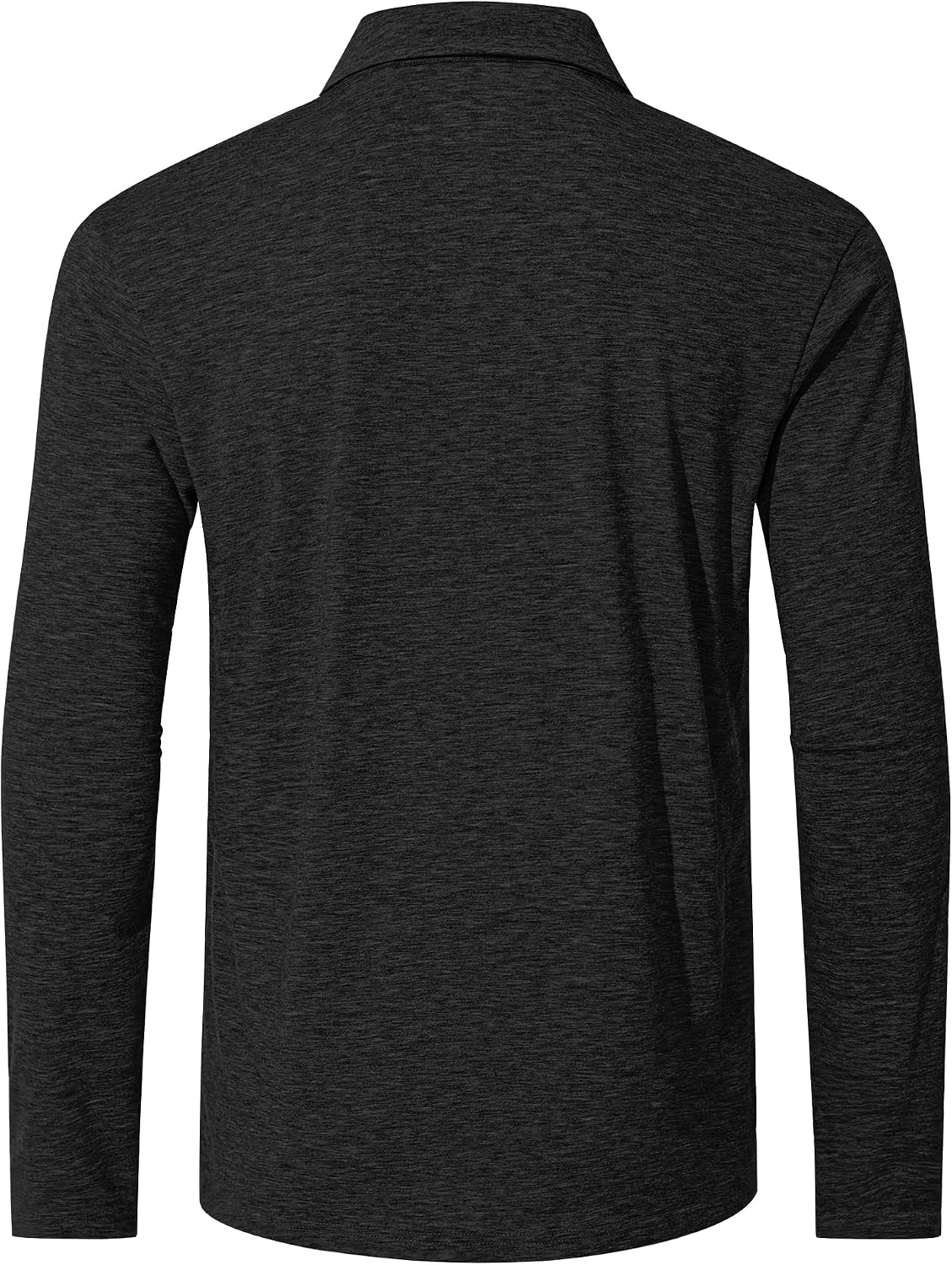 TARAINYA Herren Poloshirt Langarm Baumwolle mit Brusttasche M-4XL – Bild 5