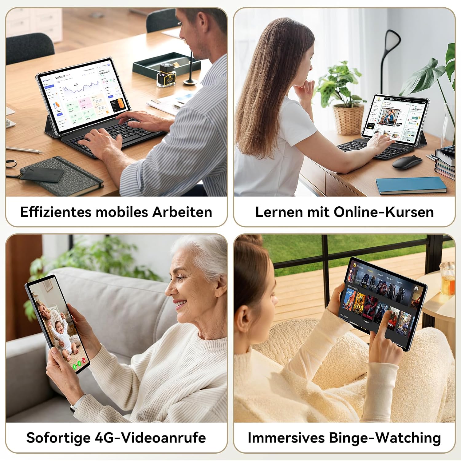 11,5 Zoll Android 16 Tablet mit Tastatur-Bundle, 2.8K BOE Display – Bild 8