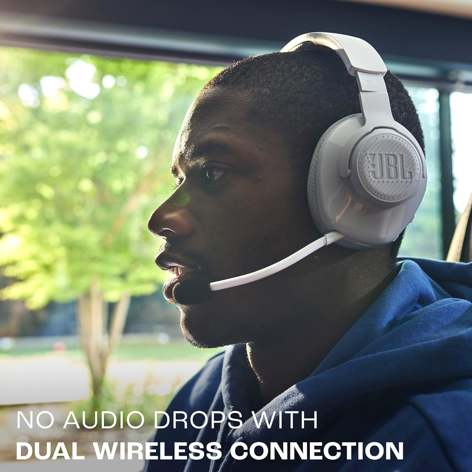 JBL Quantum 360 Kabellose Over-Ear Gaming-Kopfhörer, Schwarz – Bild 3