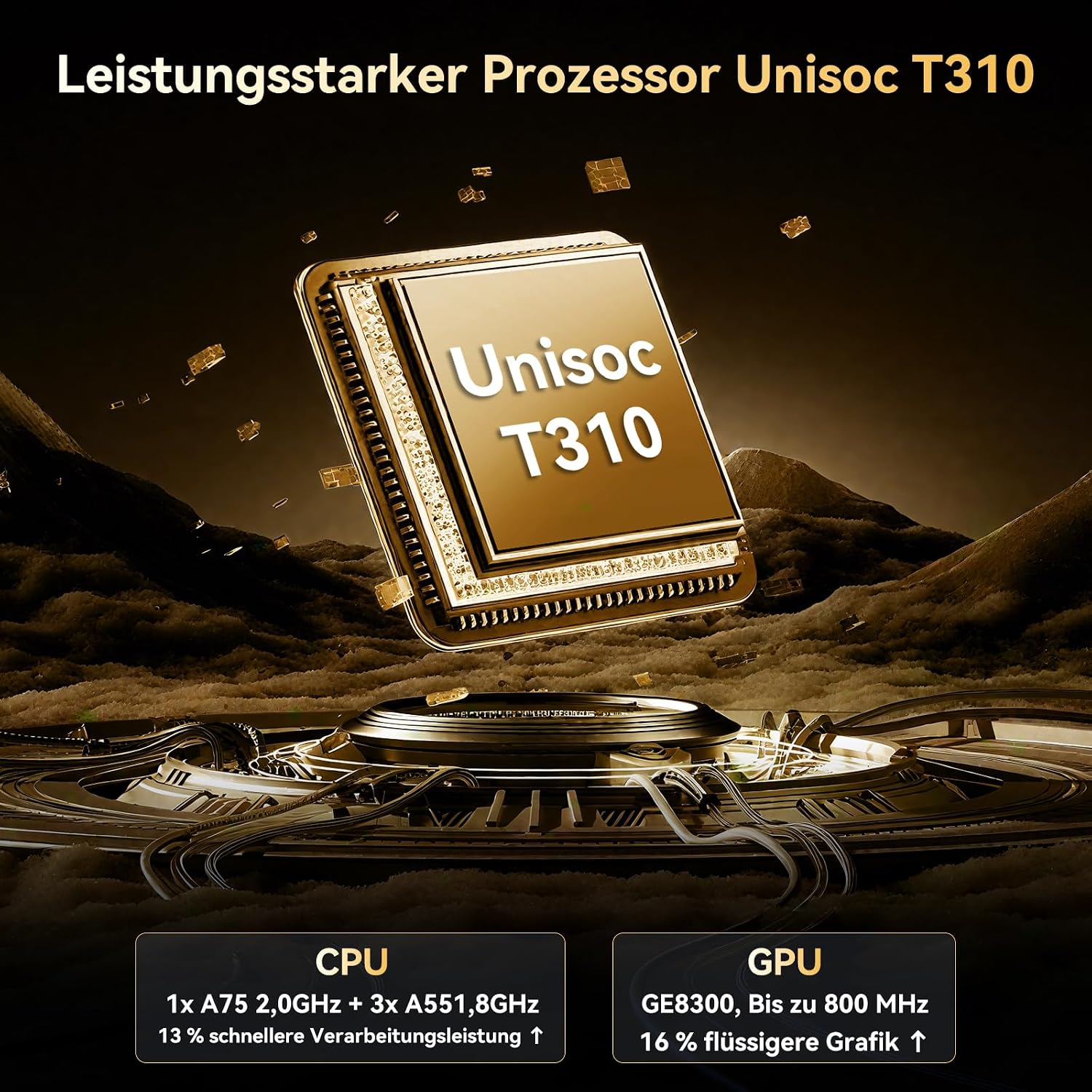 TABWEE Tablet mit Tastatur und Stift, 18GB RAM+128GB ROM (2TB TF) – Bild 7