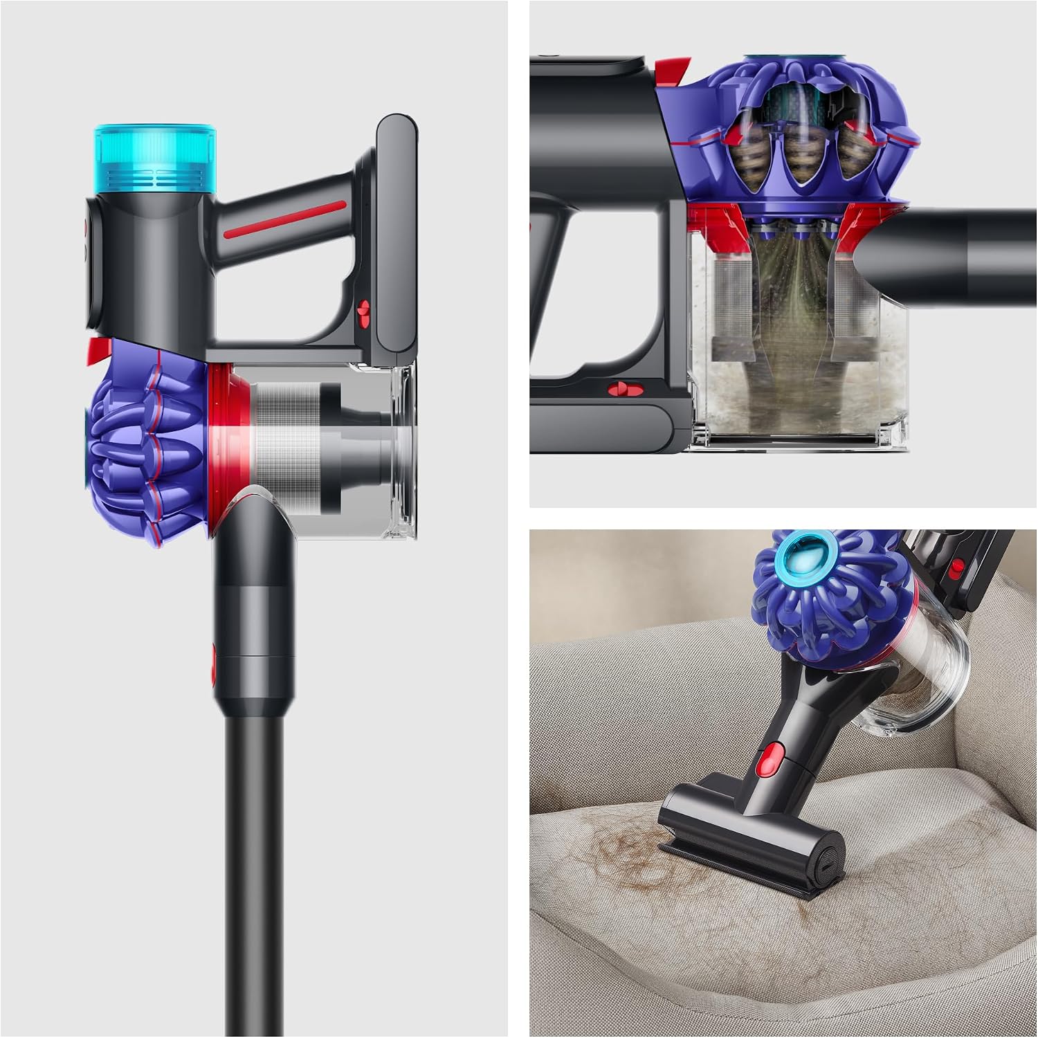 Dyson V10 Konical Akku Staubsauger Kabellos, Handstaubsauger, Beutellos – Bild 3
