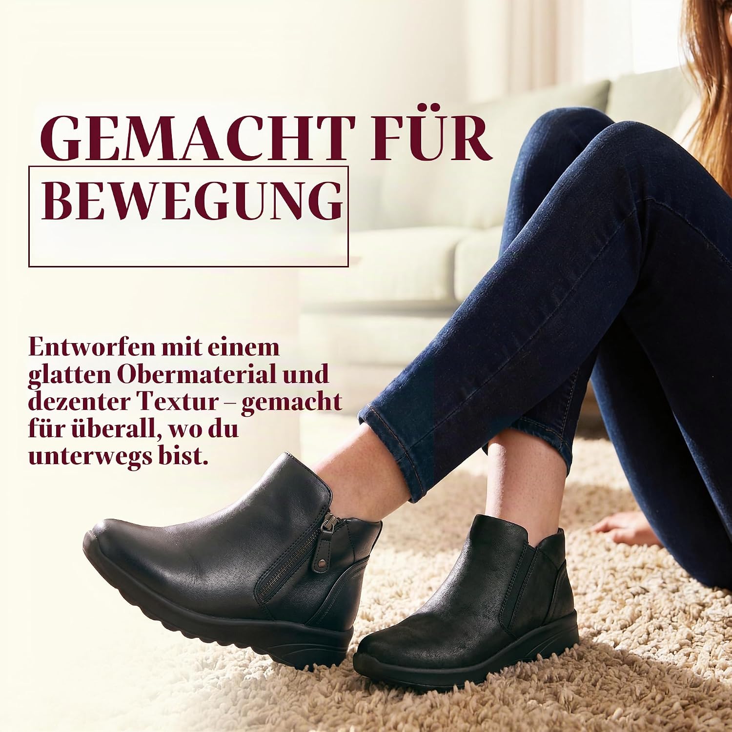 Skechers Damen Lovely Vibe Fall in BloomStiefelette – Bild 8