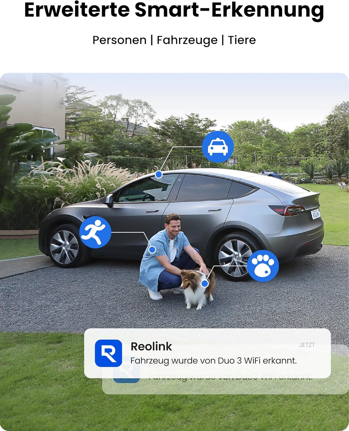 Reolink 16MP Wi-Fi 6 Überwachungskamera Aussen WLAN mit 180° Panoramablick – Bild 7