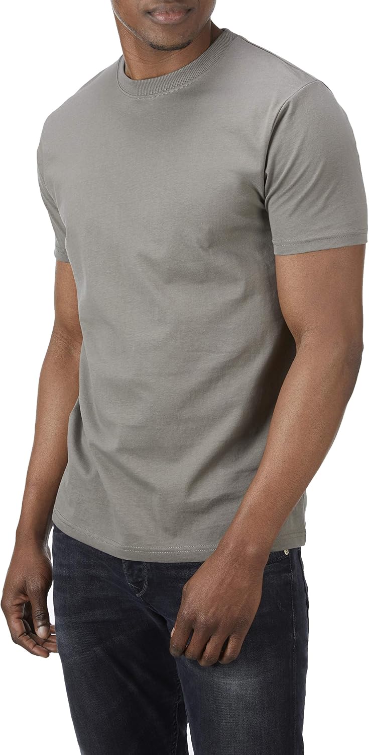 Charles Wilson 5er Packung Einfarbige T-Shirts mit Rundhalsausschnitt – Bild 6