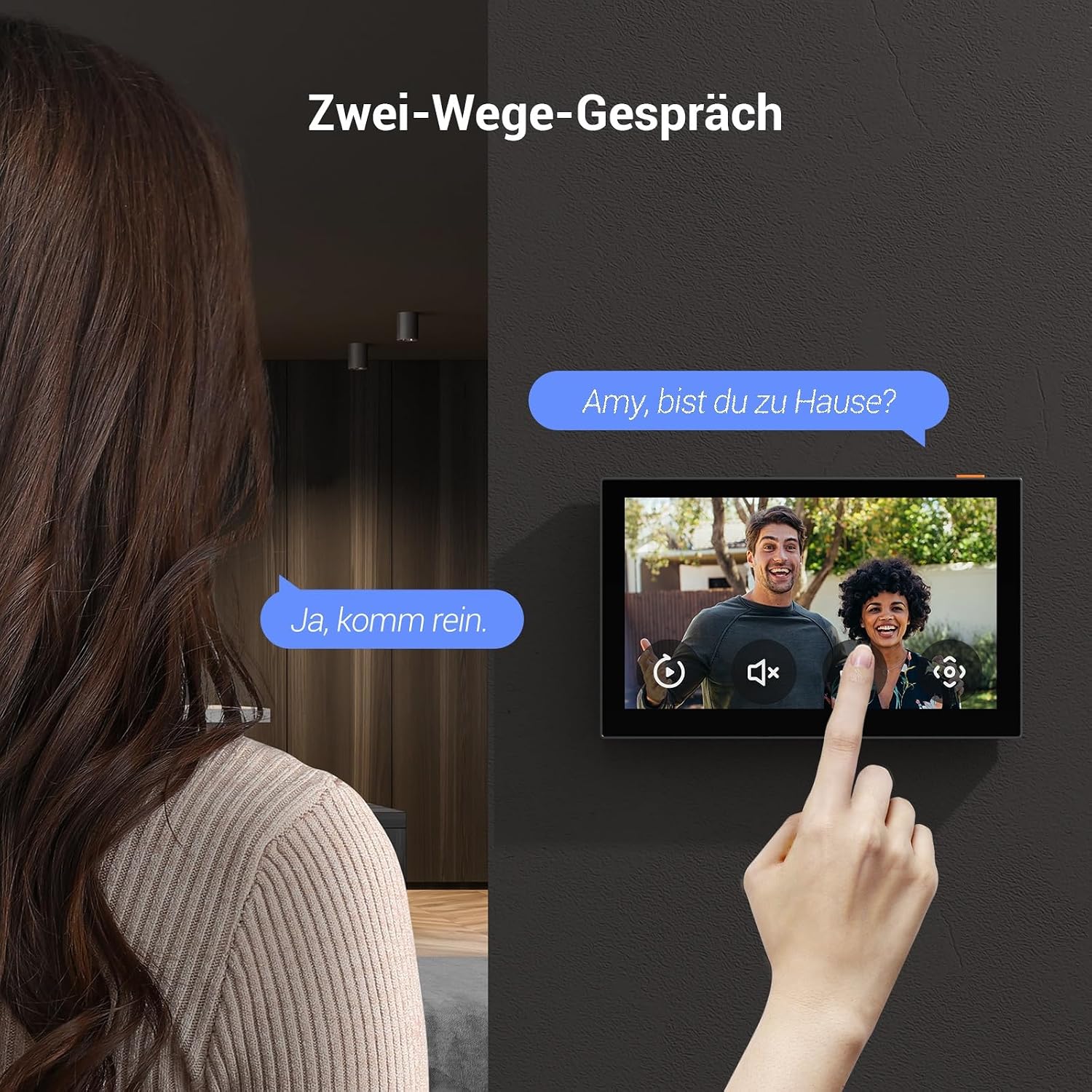 EZVIZ EP3x Kabellose Türklingel mit Smartem Bildschirm SD7, 2K & 2MP – Bild 13