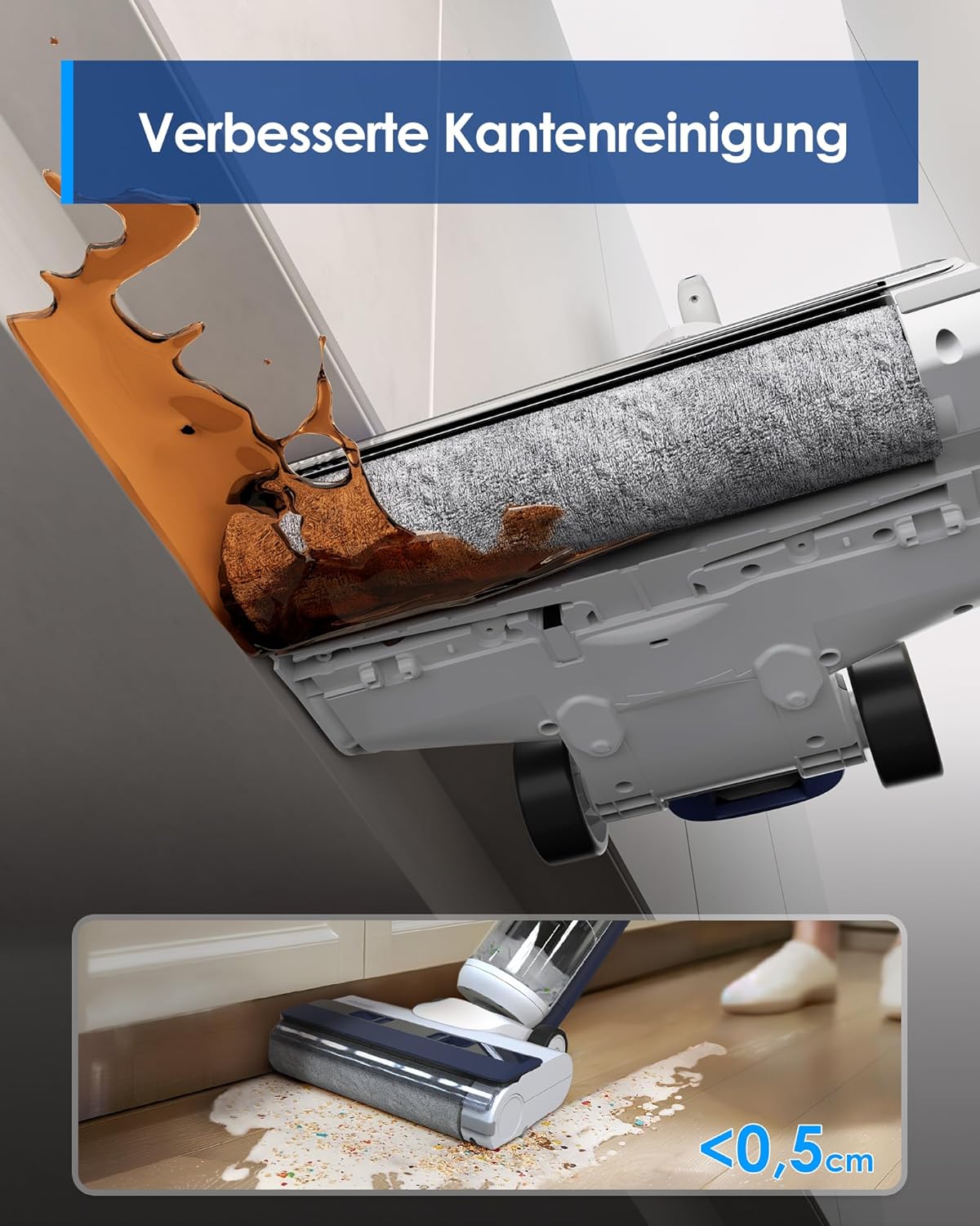 Tineco iFLOOR 5 Breeze Complete Nass-Trockensauger, Selbstreinigung – Bild 4