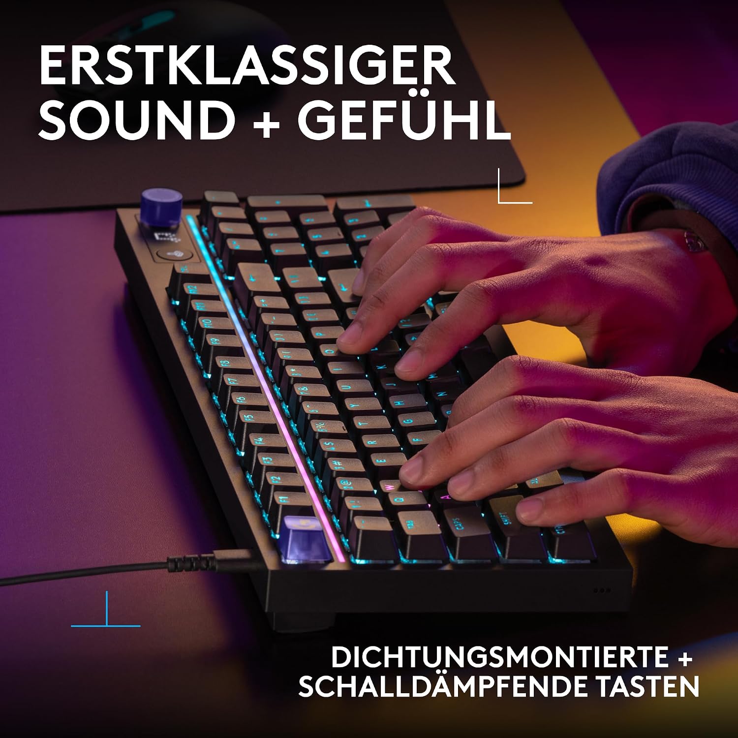 Logitech G G316 X 98 Gaming-Tastatur (Schwarz) – Bild 6