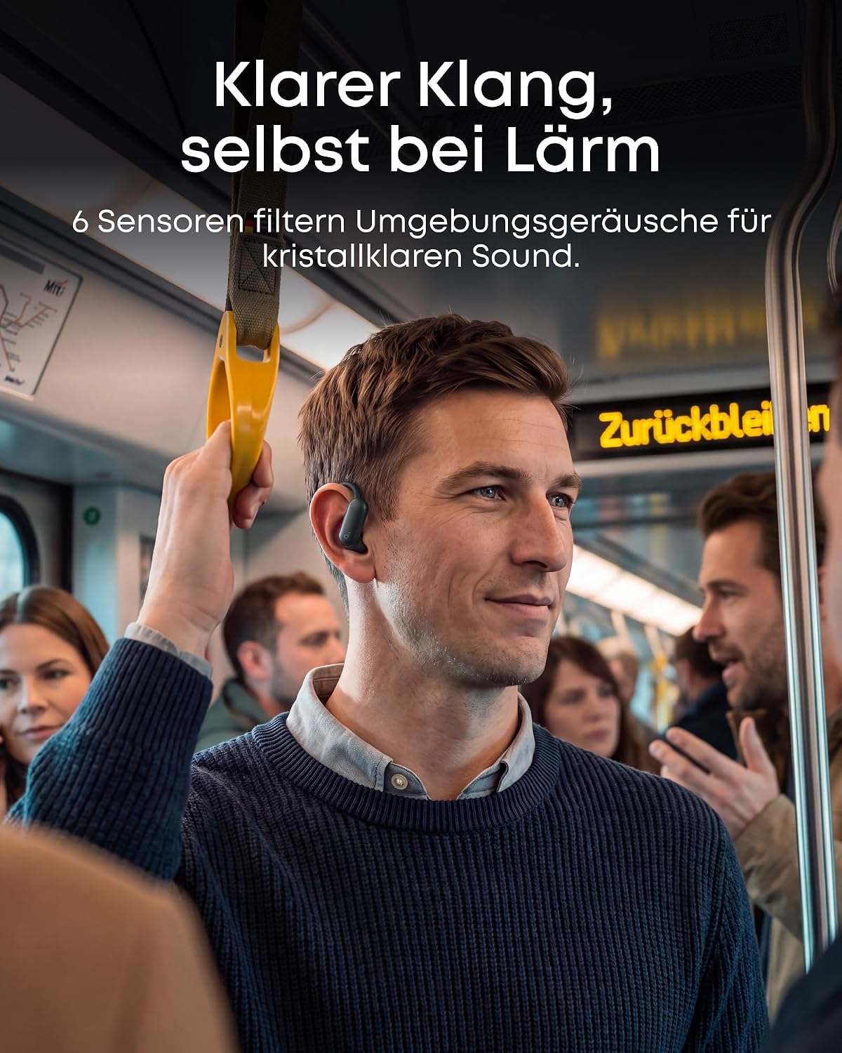 soundcore by Anker AeroFit 2 Pro, erste Kopfhörer mit 2 Tragemodi, Hi-Res – Bild 5