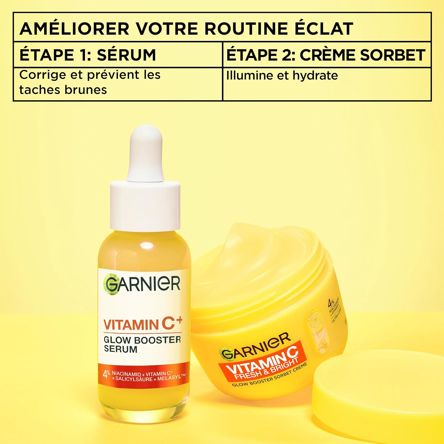 Garnier Vitamin C Fresh und Bright Sorbet Creme gegen Pigmentflecken, 85 ml – Bild 8