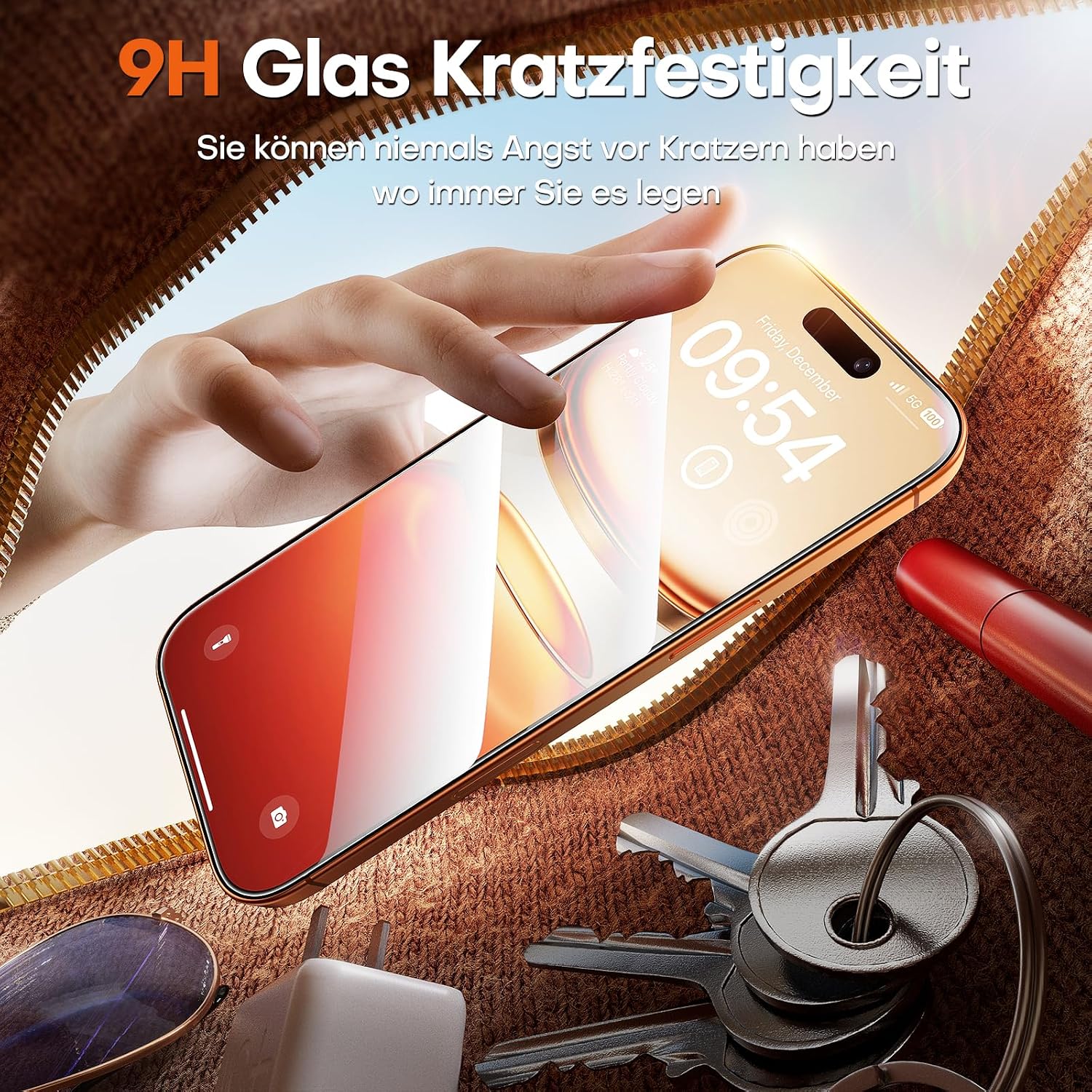 TOCOL für iPhone 17 Pro Max für Panzerglas 6,9 Zoll, Einfache Montage – Bild 6