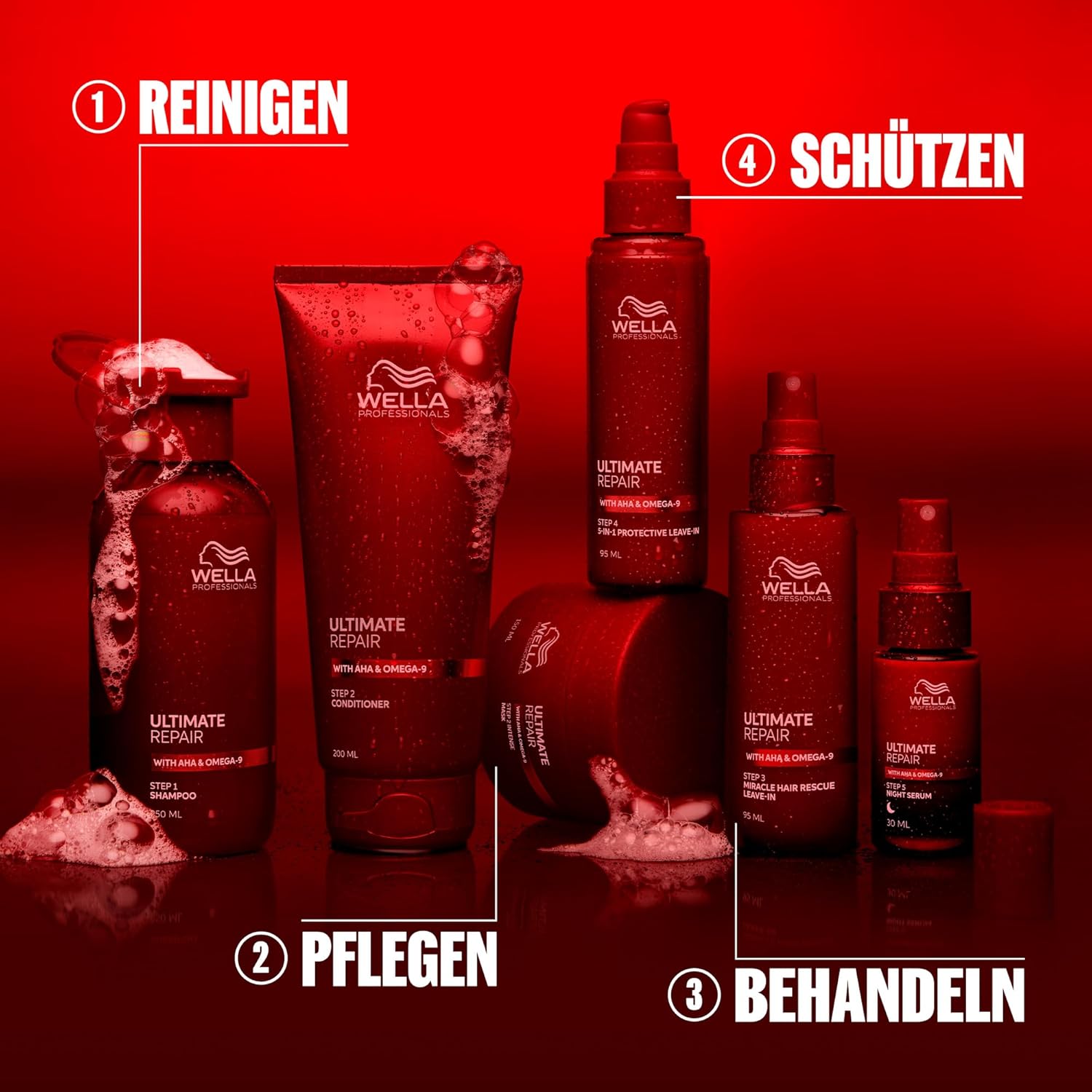 Wella Professionals ULTIMATE REPAIR Shampoo – Bild 3