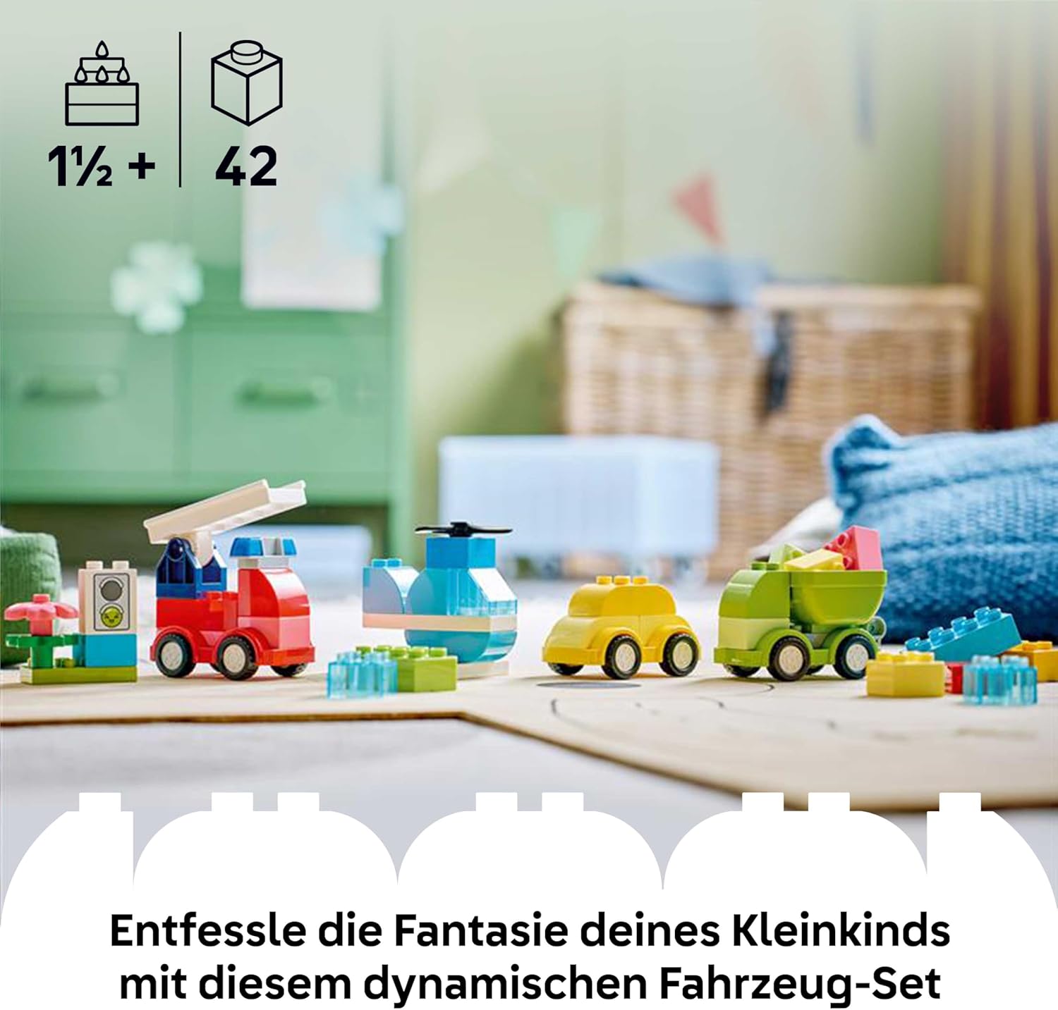 LEGO DUPLO Kreative Fahrzeuge 10474 – Bild 2
