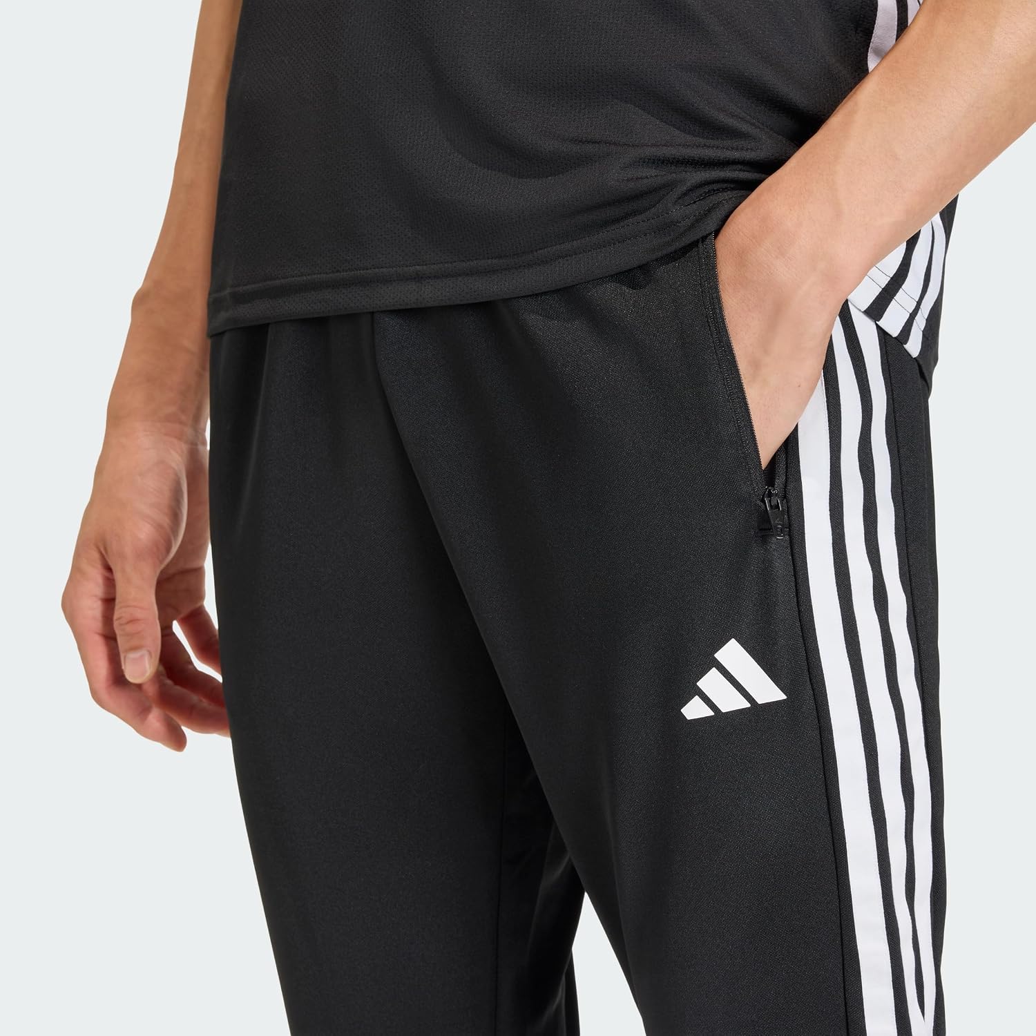 adidas Herren Workout Essentials All-set 3-stripes Knit Pant – Bild 4