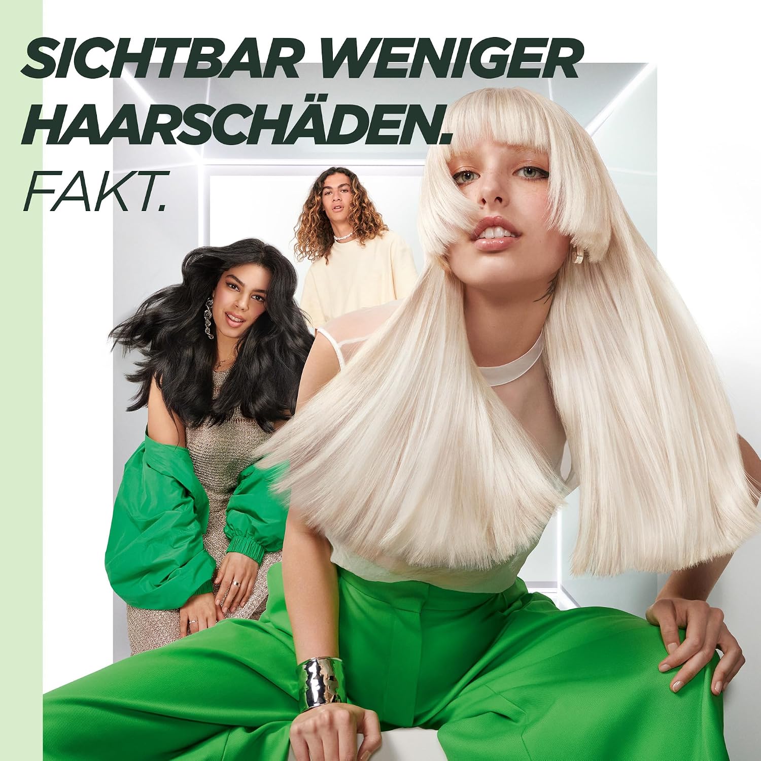 Garnier Fructis Schadenlöscher reparierendes Shampoo für geschädigtes Haar XXL, Mit Amla-Öl und pflanzlichen Keraproteinen für weniger Spliss, Maxi Format, 1000ml – Bild 2