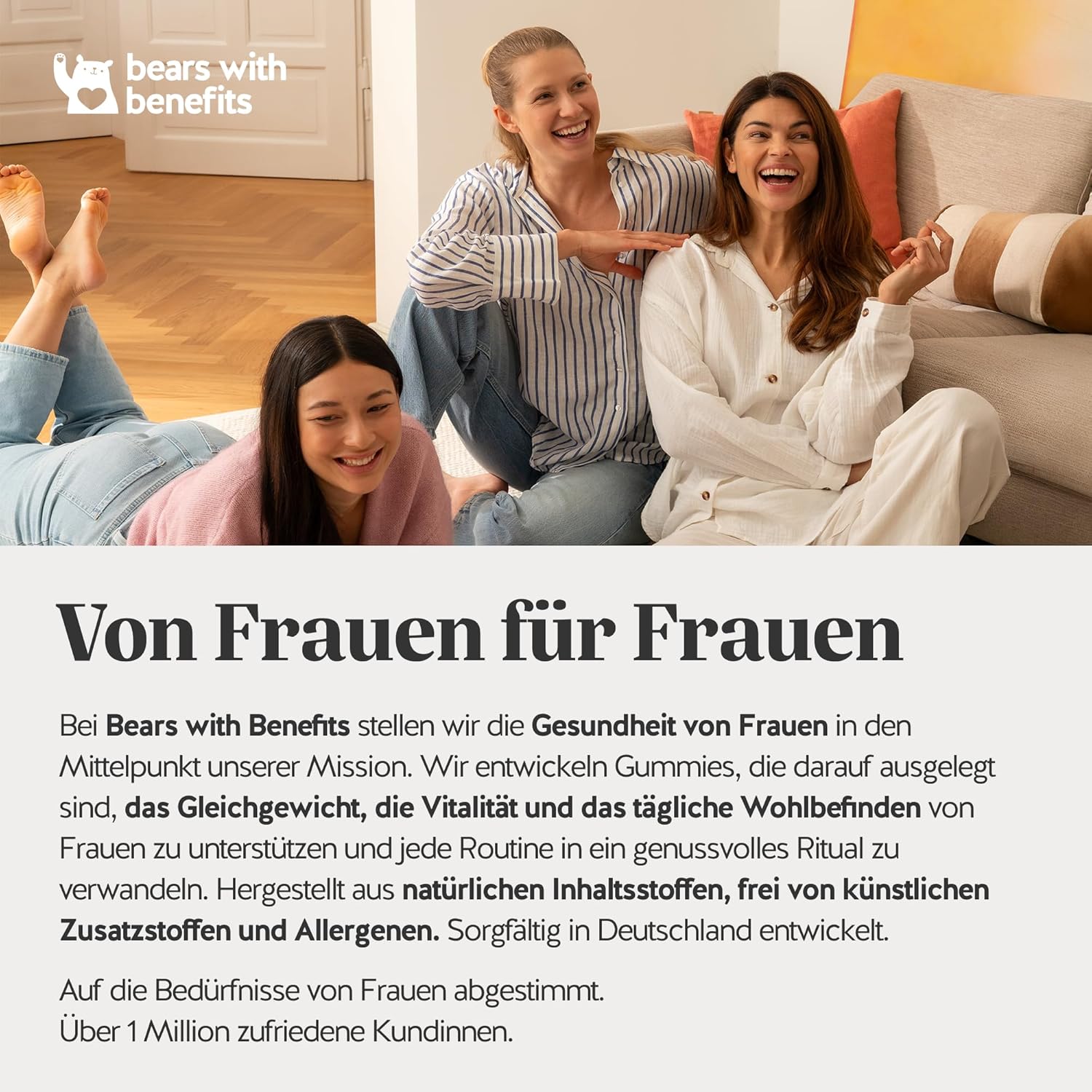 Bears with Benefits - Gummibärchen Keratin - Haare & Nägel - 30 Stück – Bild 6