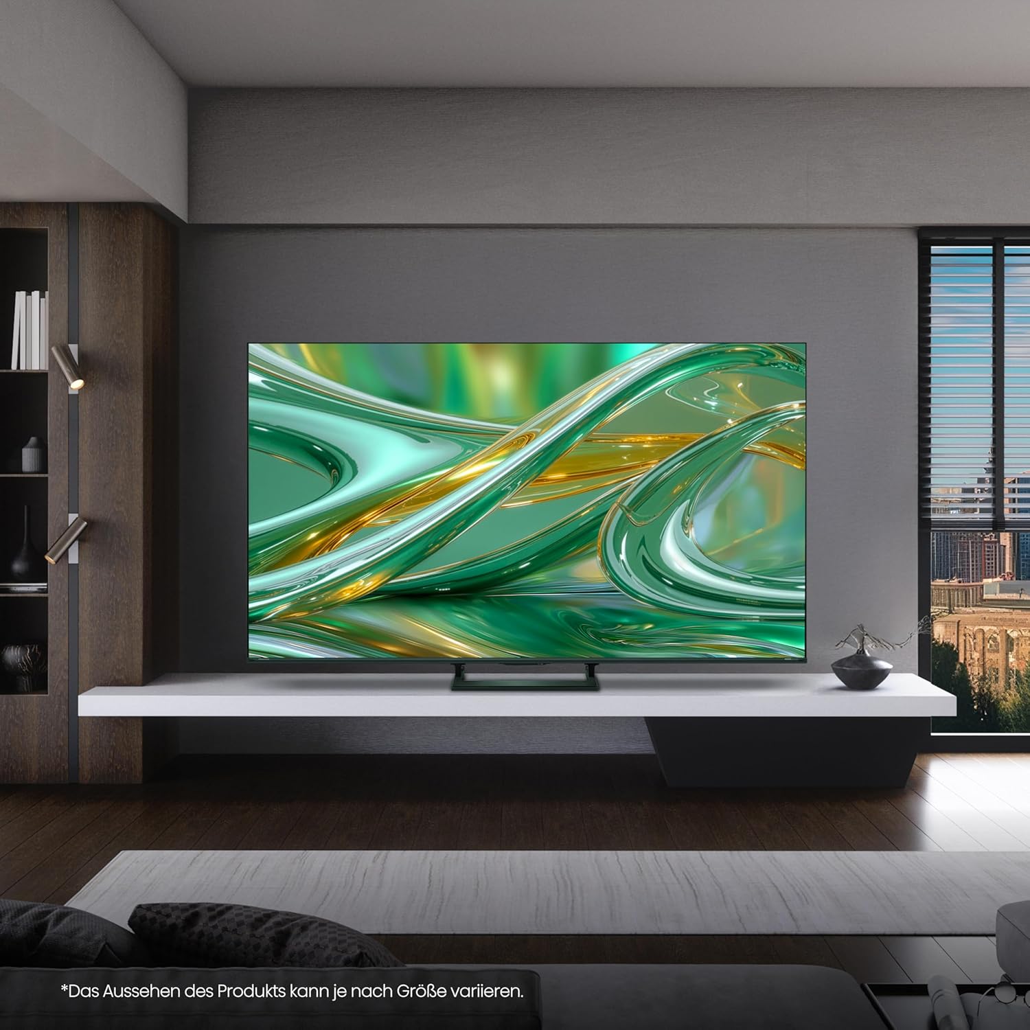 Hisense 85E8DS Fernseher 85 Zoll, 4K UHD, Hi-QLED Mini LED, Smart TV, 144Hz, Hi-View AI Engine, Dolby Vision.Atmos, Unibody Slim, FreeSync Premium, AI-Lichtsensor, Game Bar, Tuned by Devialet – Bild 14