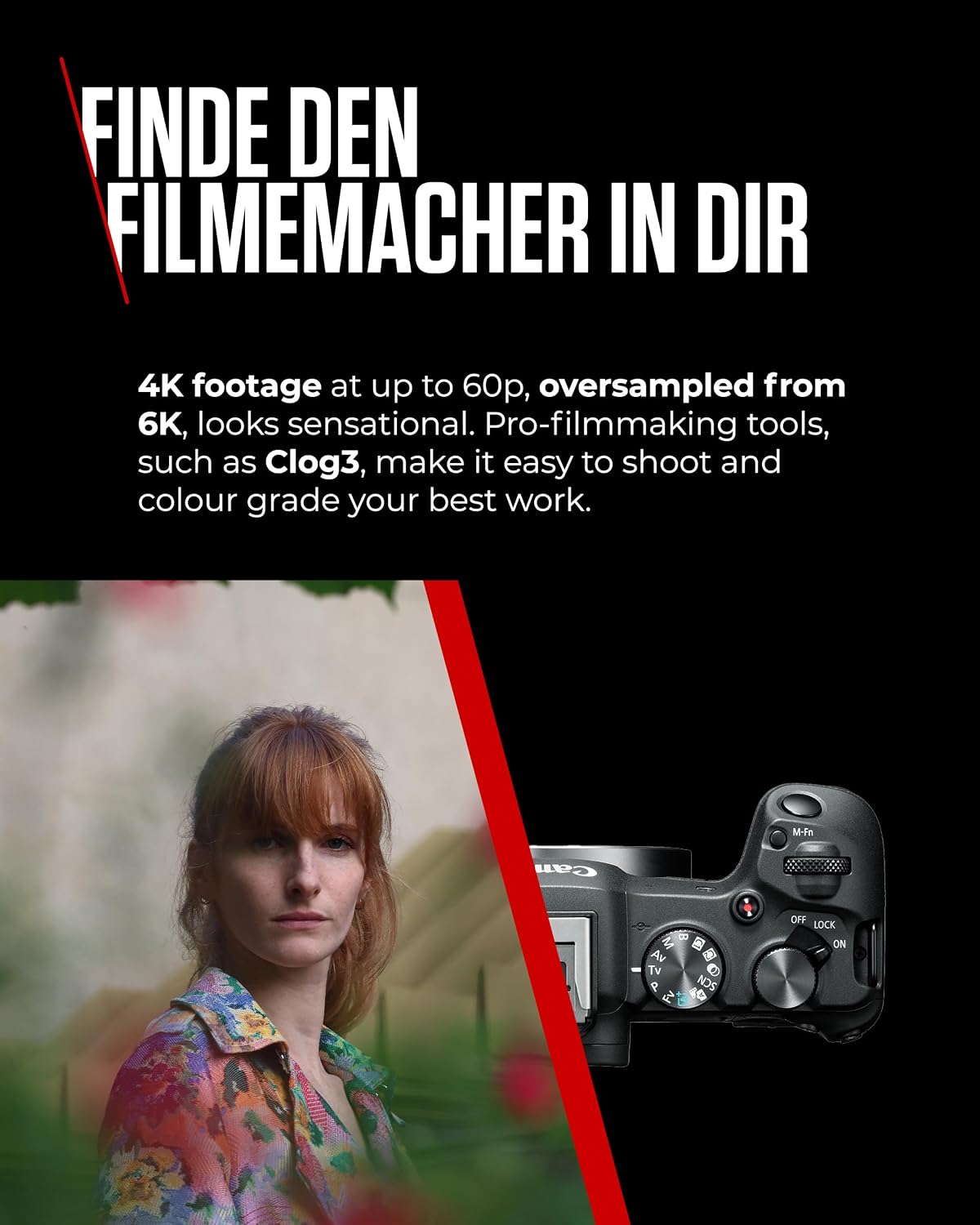 Canon EOS R8 Vollformat-Systemkamera 24,2 MP Sensor 4K + 2 Batterien – Bild 8