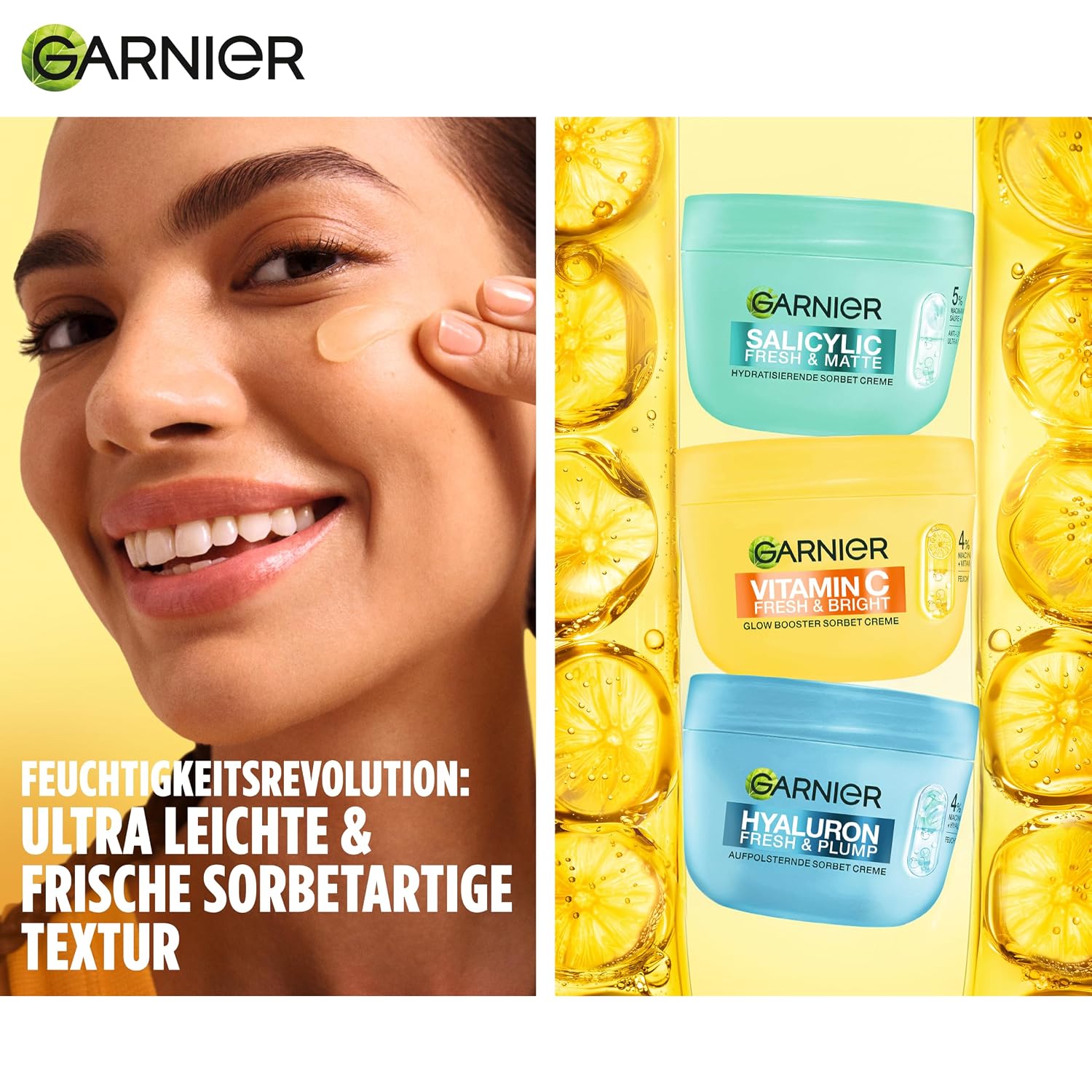 Garnier Vitamin C Fresh und Bright Sorbet Creme gegen Pigmentflecken, 85 ml – Bild 10