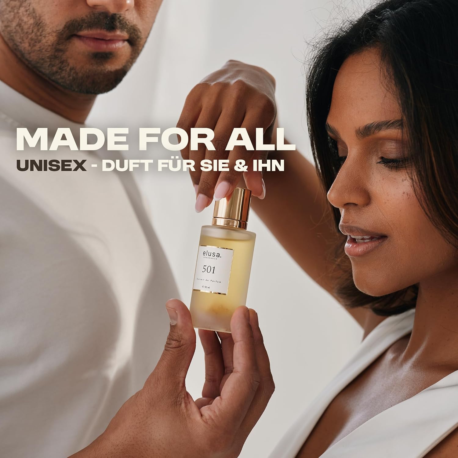 Elusa Fragrance 501 Extrait de Parfum 15ml – Unisex Parfum Damen Herren – Orientalisch Süßer Duft mit Rum, Tabak & Vanille – Langanhaltend & Sinnlich – Bild 4