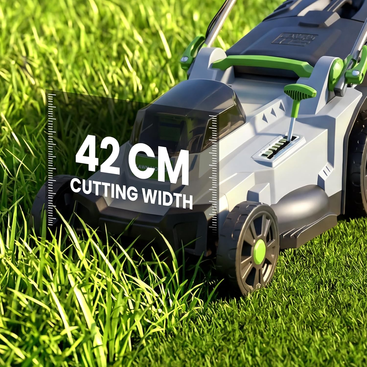 ETOOLAB Akku-Rasenmäher 40V, 42cm, Brushless, bis 400-600 m², Für Garten – Bild 2