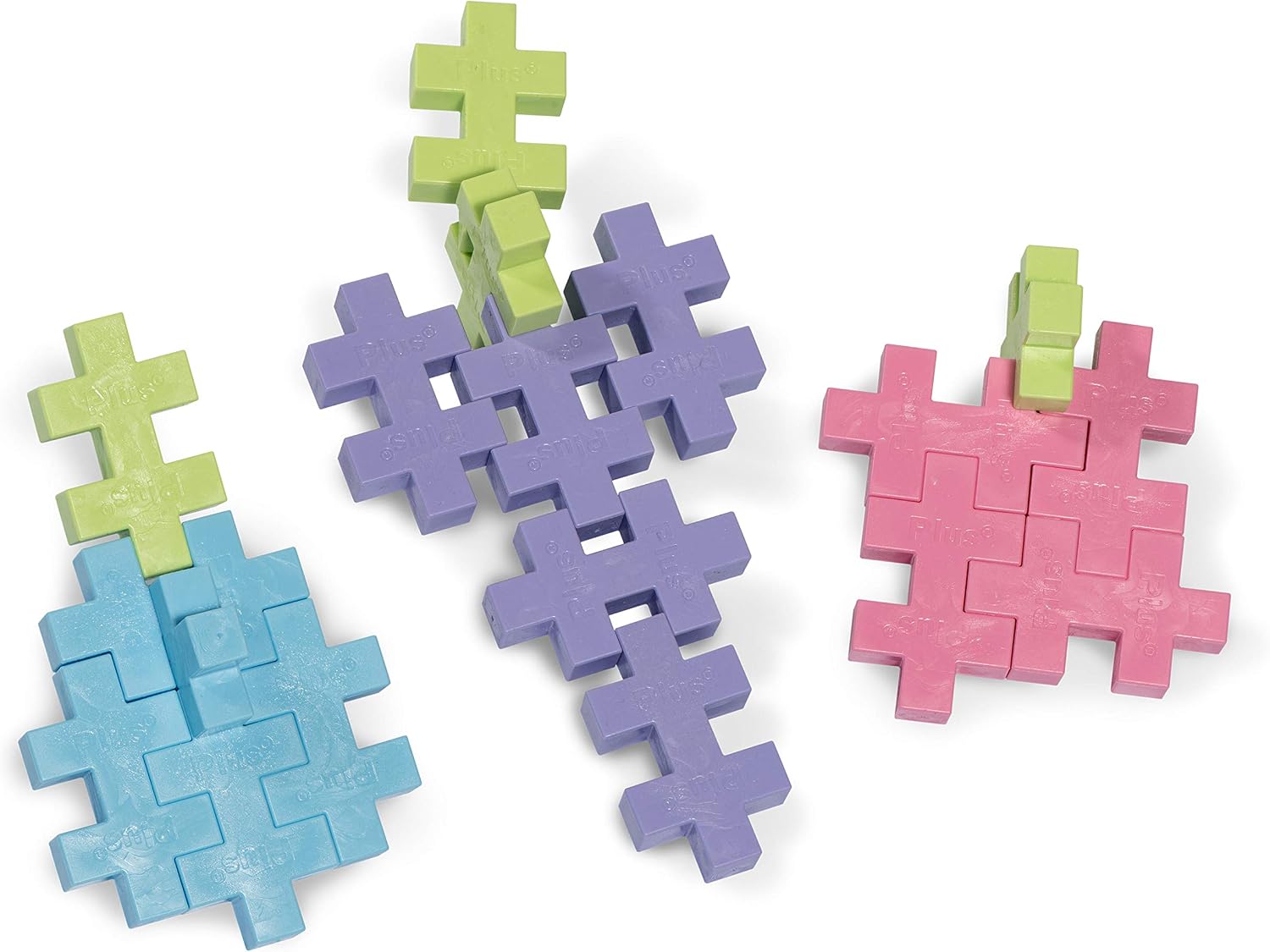 Plus-Plus 3412 Kreativ-Bausteine, Big Pastell Set, 100 Teile – Bild 7