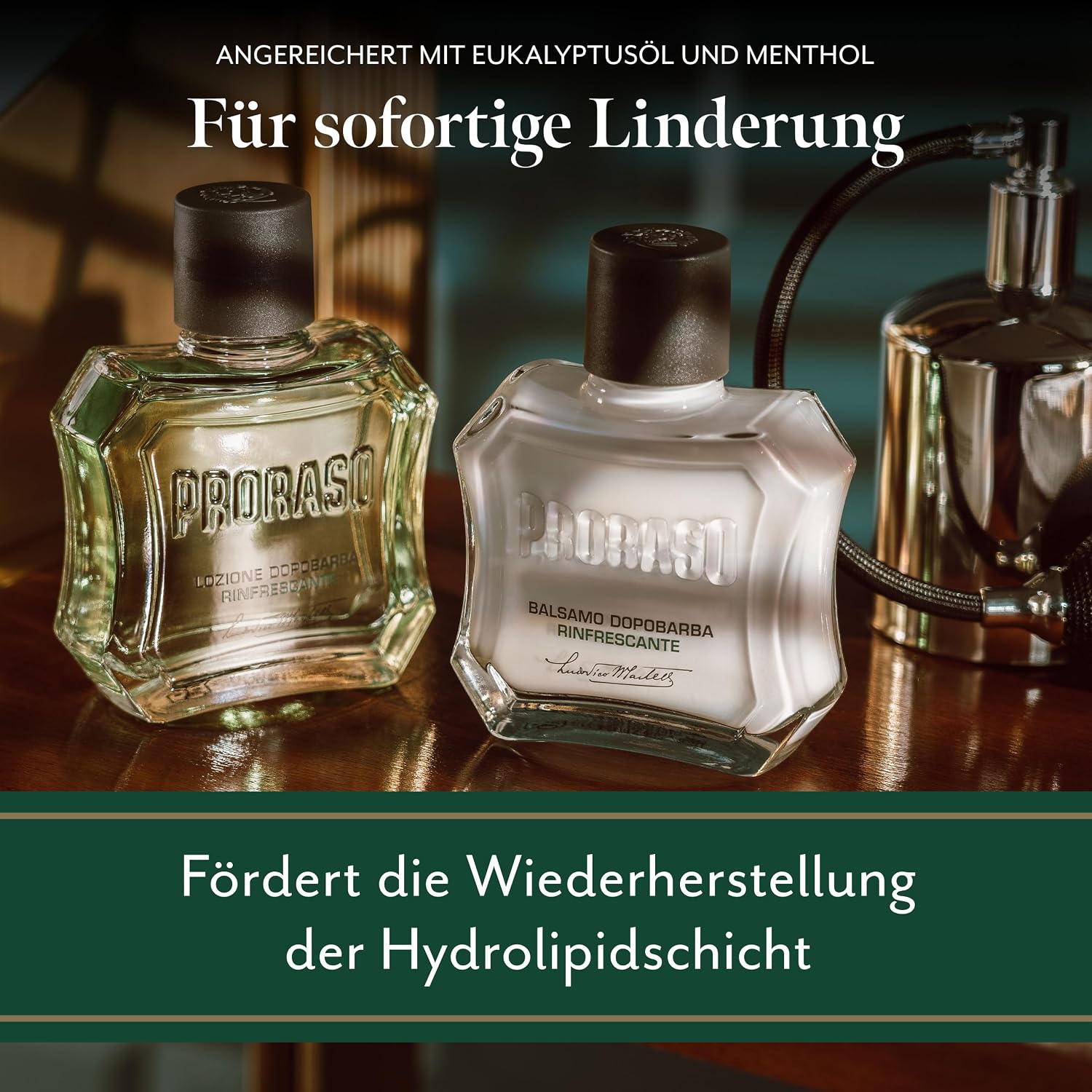 Proraso After Shave Balsam, ohne Alkohol, 100 ml – Bild 3