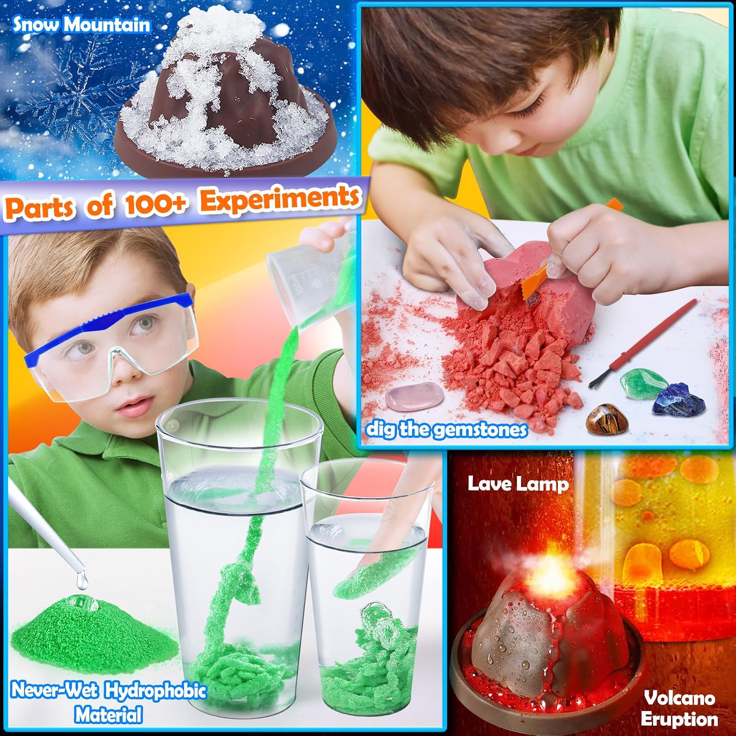 UNGLINGA 100+ Experimente Wissenschaft Kit für Kinder – Bild 3