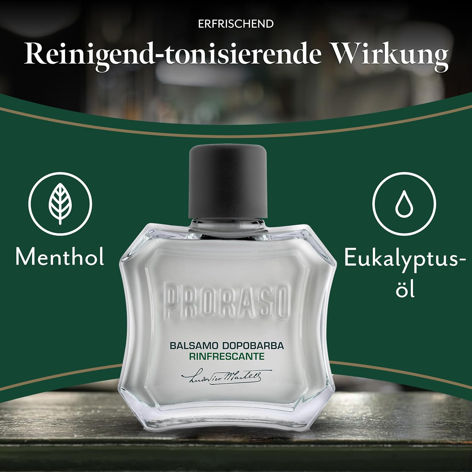 Proraso After Shave Balsam, ohne Alkohol, 100 ml – Bild 2
