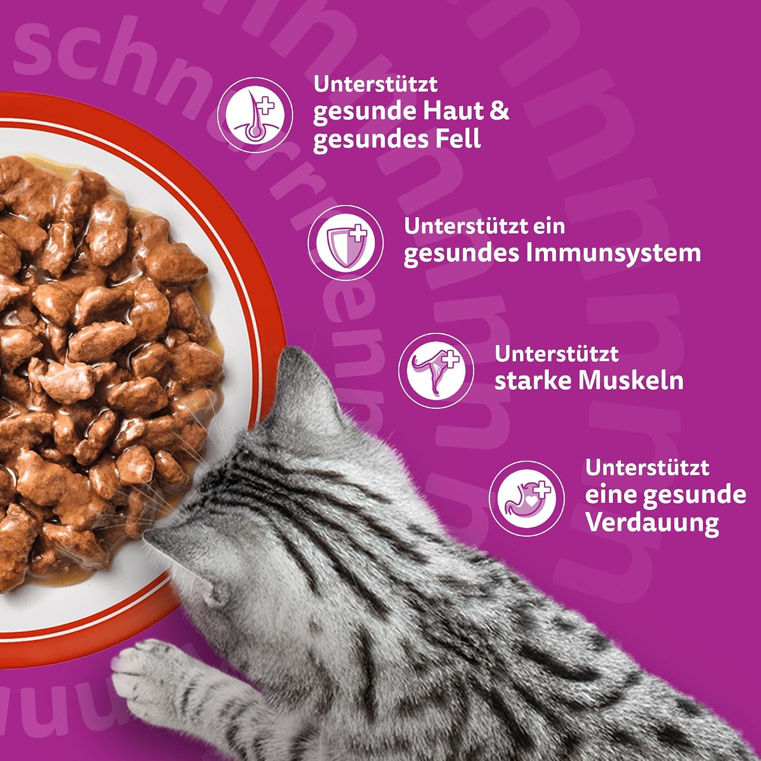 WHISKAS Nassfutter in Sauce für Katzen 84 x 85g Klassische Auswahl – Bild 5